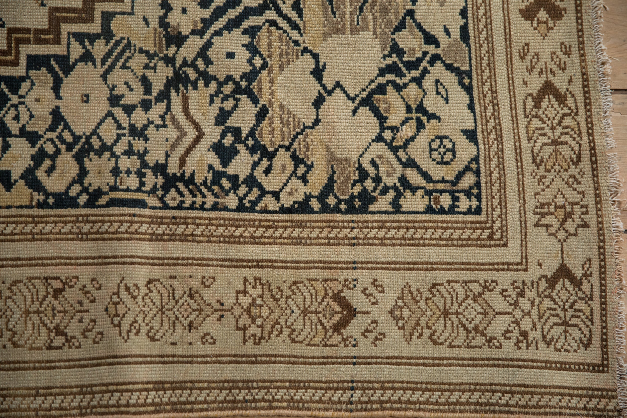 4.5x6.5 Antique Distressed Malayer Rug by Old New House® - product image 3 for Resin Society