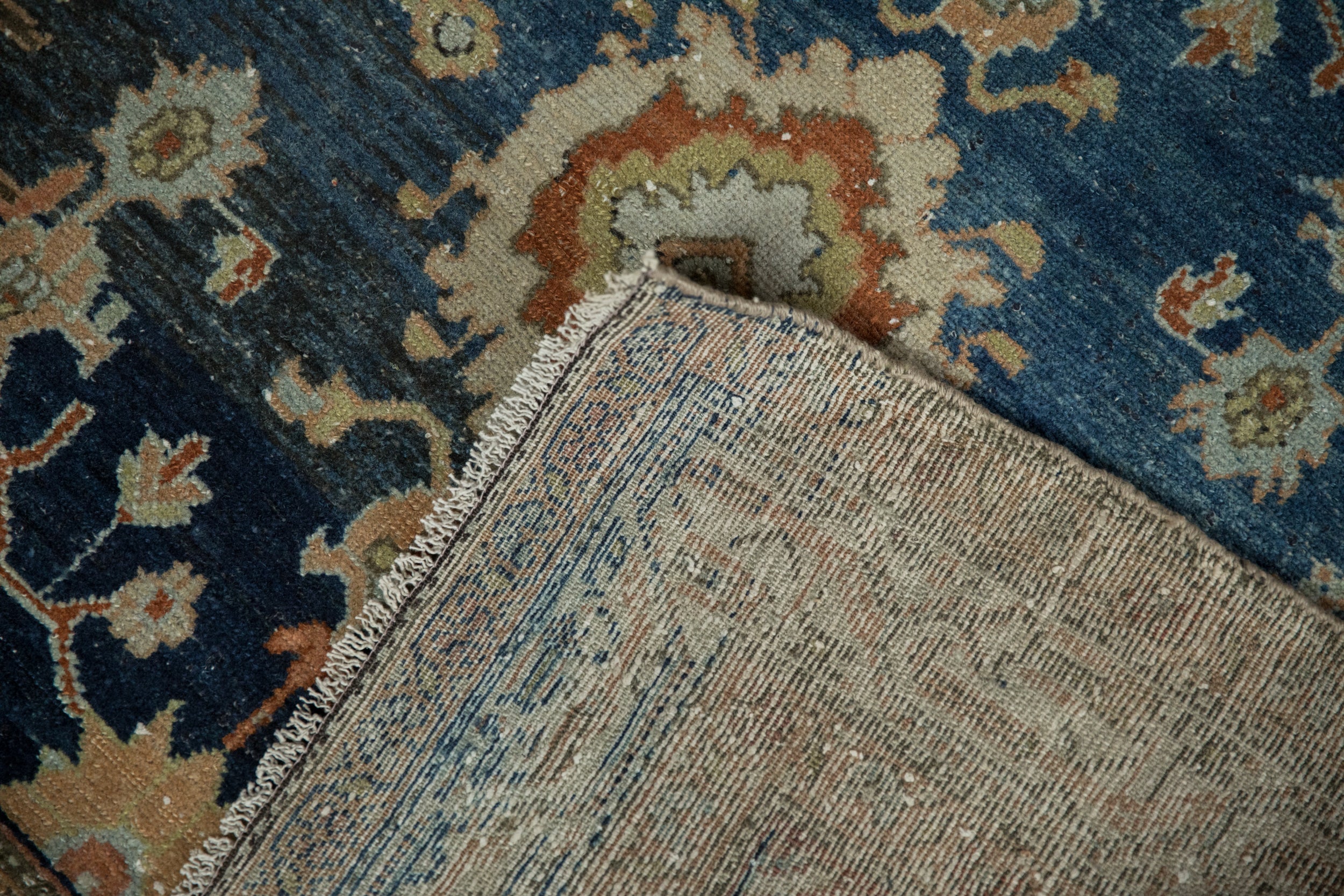 4.5x6.5 Vintage Distressed Hamadan Rug by Old New House® - product image 8 for Resin Society