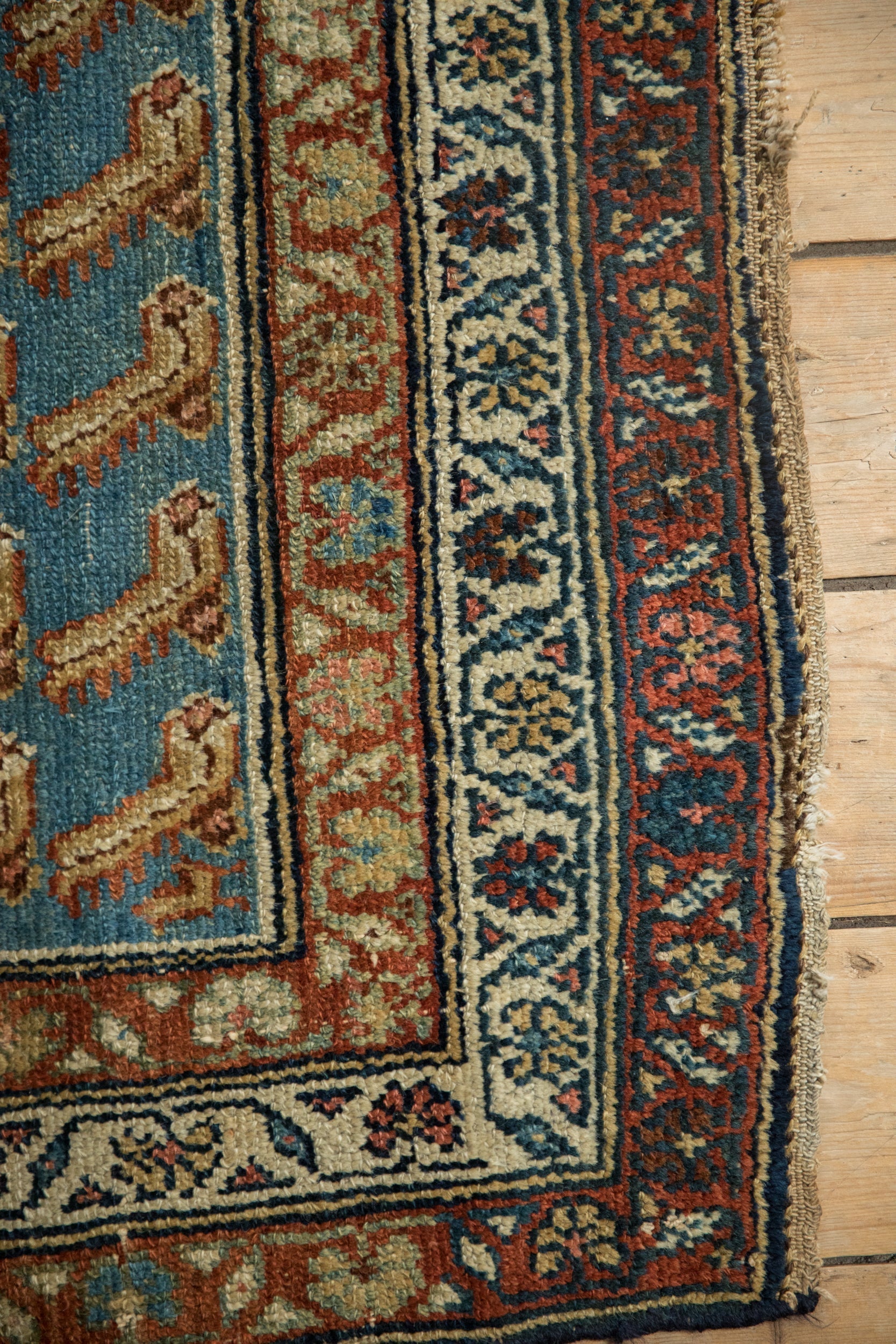 4x5.5 Antique Distressed Hamadan Rug by Old New House® - product image 4 for Resin Society