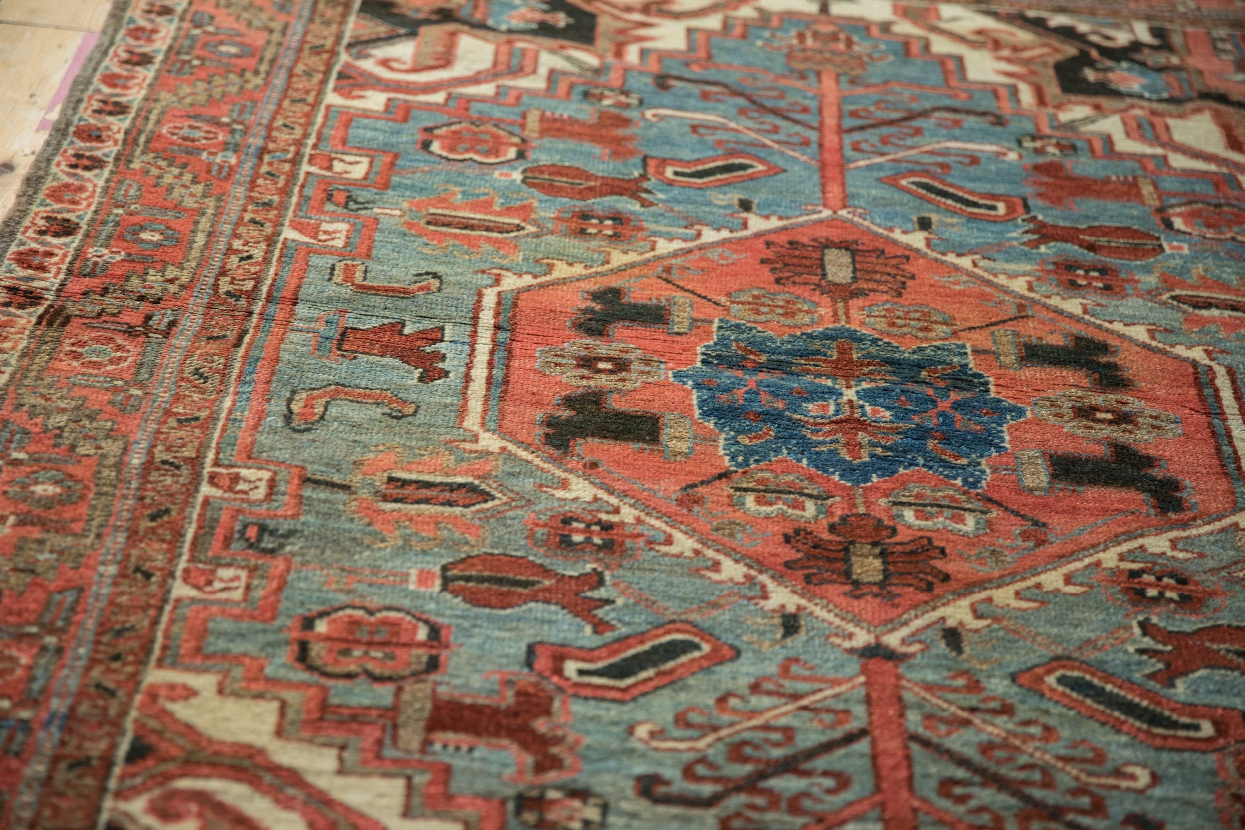 4.5x6 Vintage Heriz Rug by Old New House® - product image 6 for Resin Society