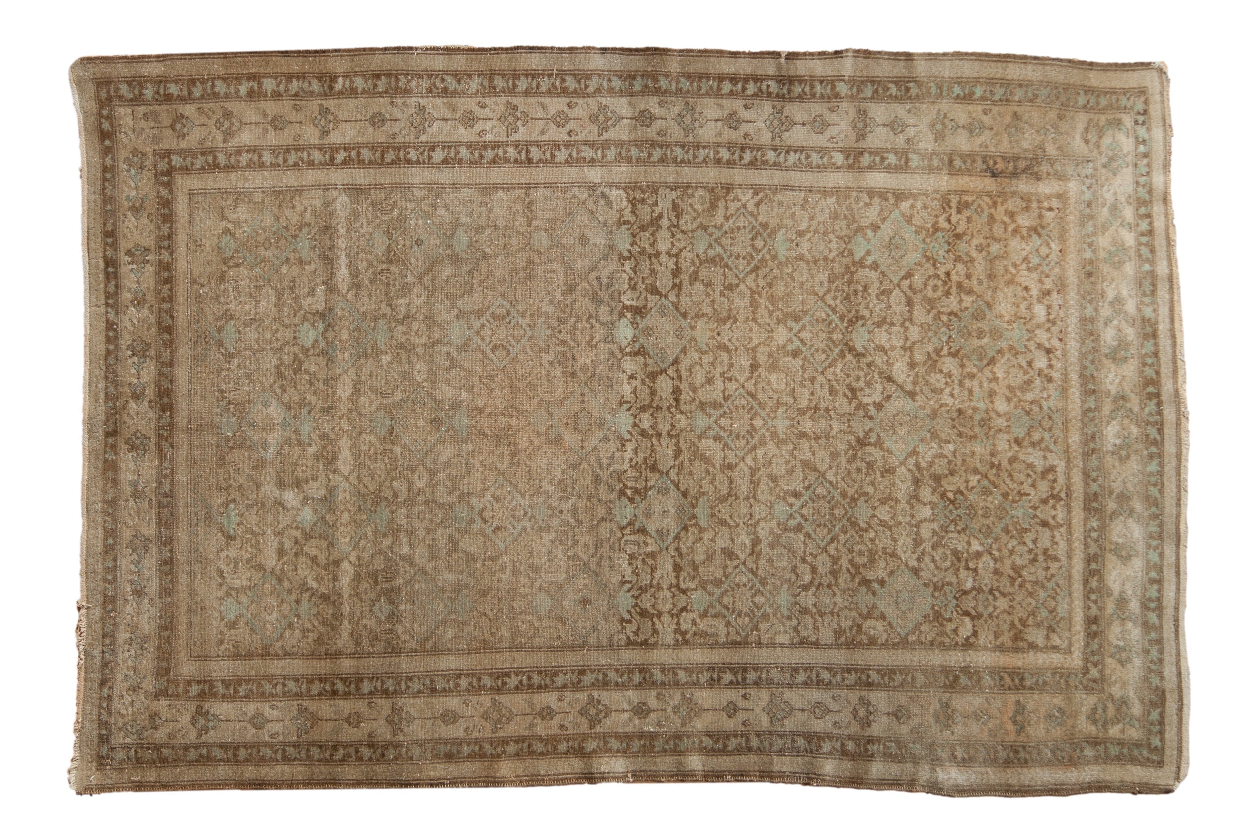 4x6.5 Antique Distressed Malayer Rug by Old New House® - main product image for Resin Society