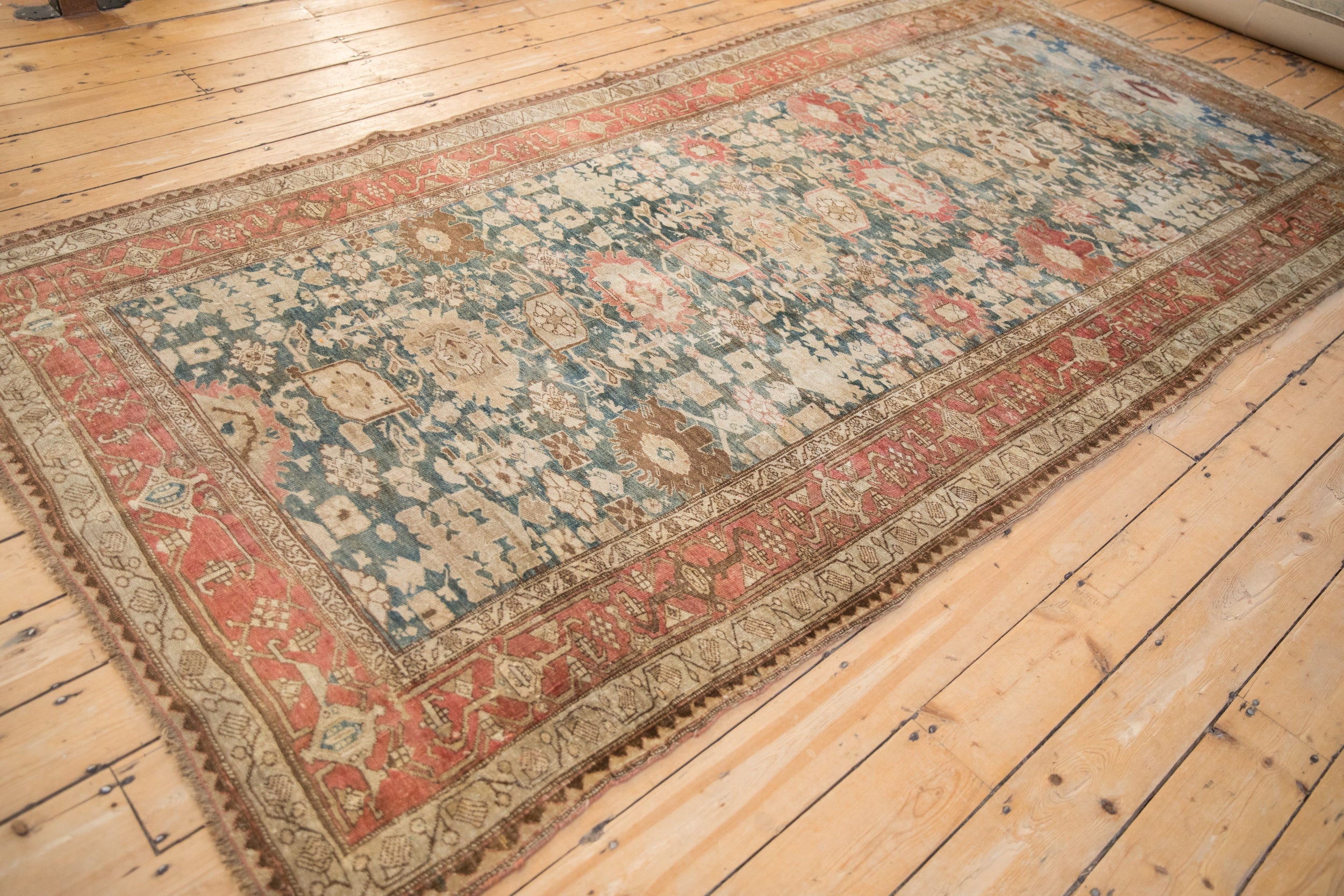 5.5x11 Antique Fine Distressed Bijar Rug Runner by Old New House® - product image 7 for Resin Society