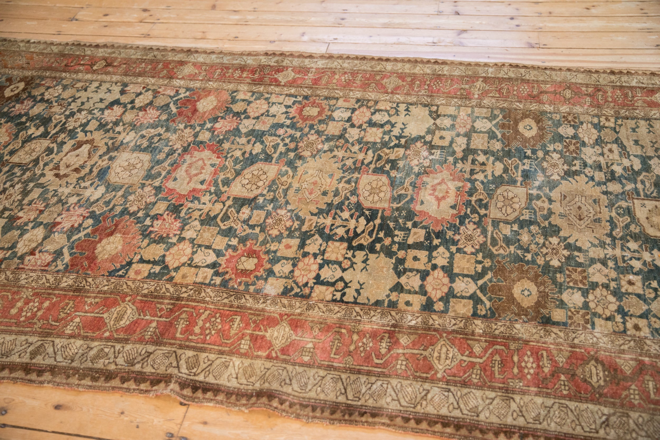 5.5x11 Antique Fine Distressed Bijar Rug Runner by Old New House® - product image 13 for Resin Society