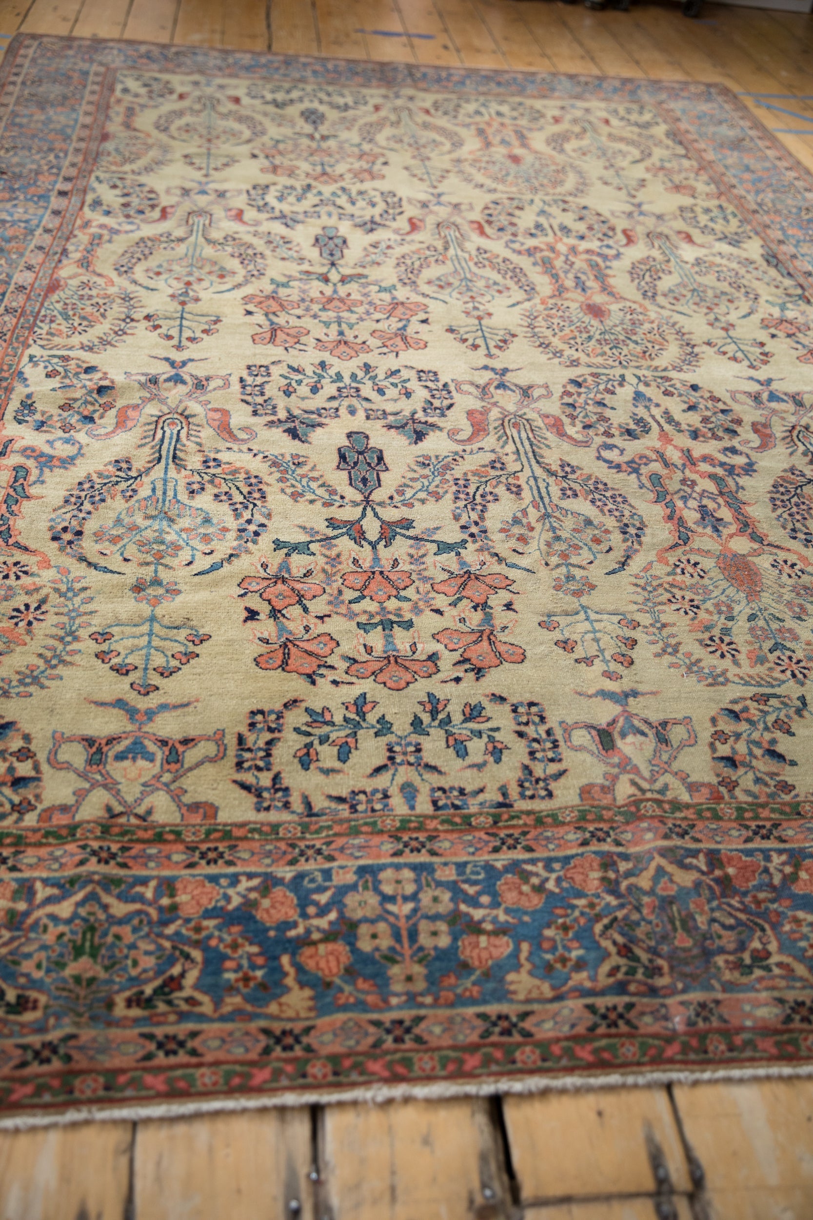 7x10 Antique Farahan Sarouk Carpet by Old New House® - product image 8 for Resin Society