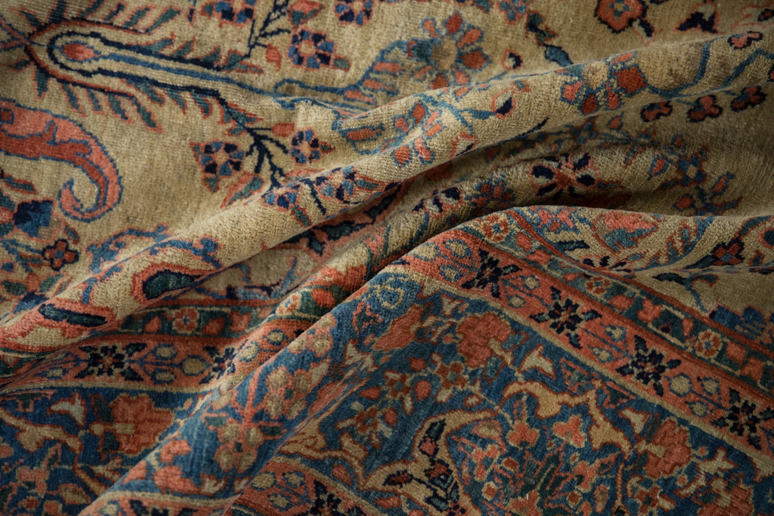 7x10 Antique Farahan Sarouk Carpet by Old New House® - product image 11 for Resin Society