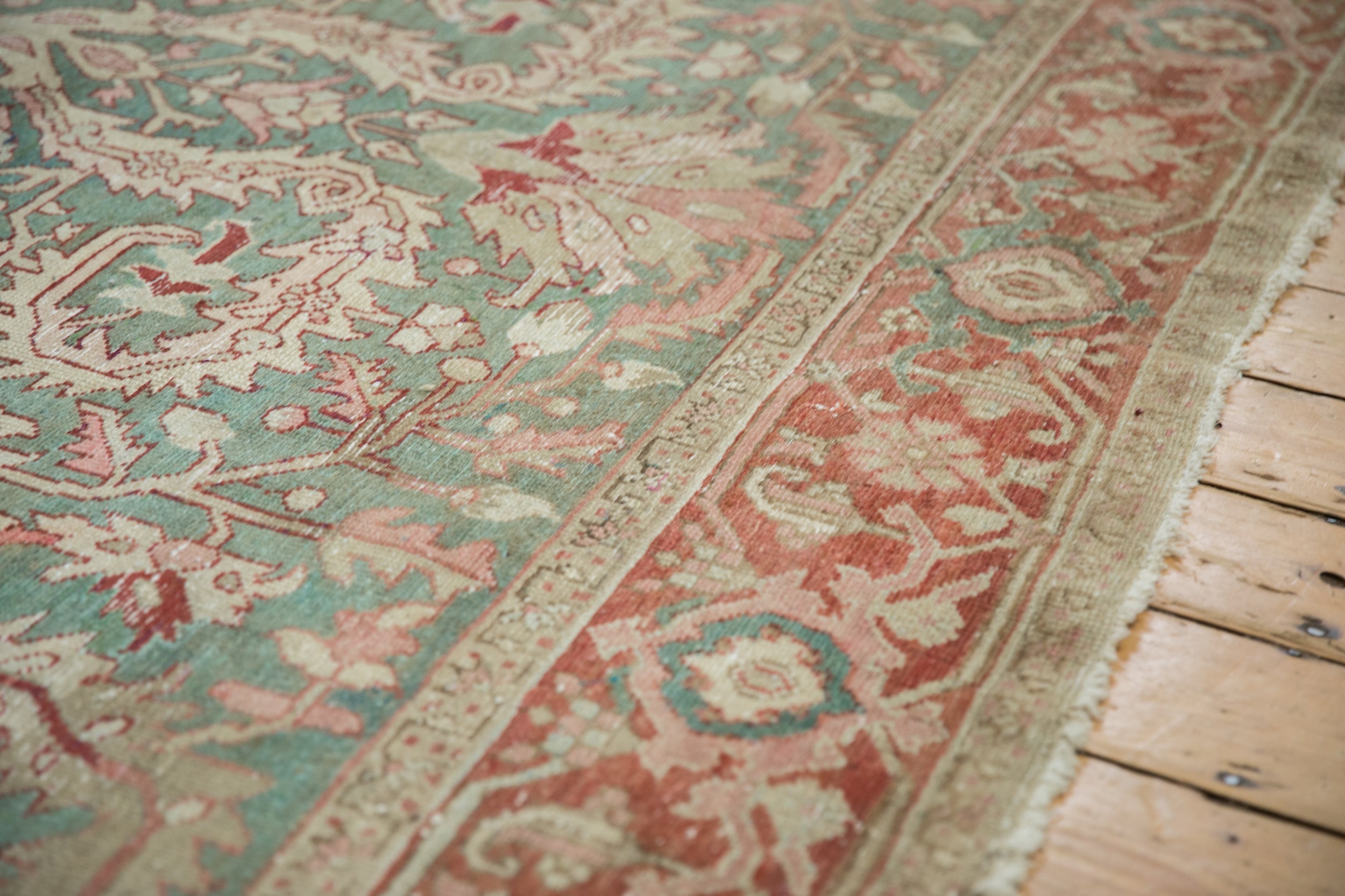 8x10.5 Vintage Distressed Karaja Carpet by Old New House® - product image 5 for Resin Society