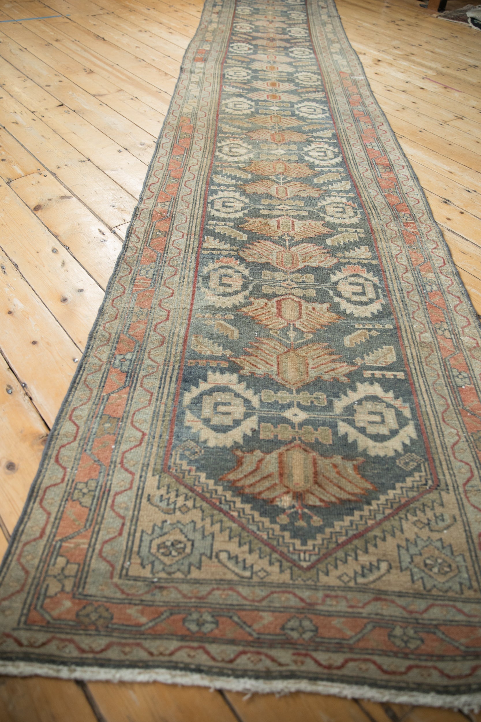 3x16 Vintage Distressed Malayer Rug Runner by Old New House® - product image 6 for Resin Society