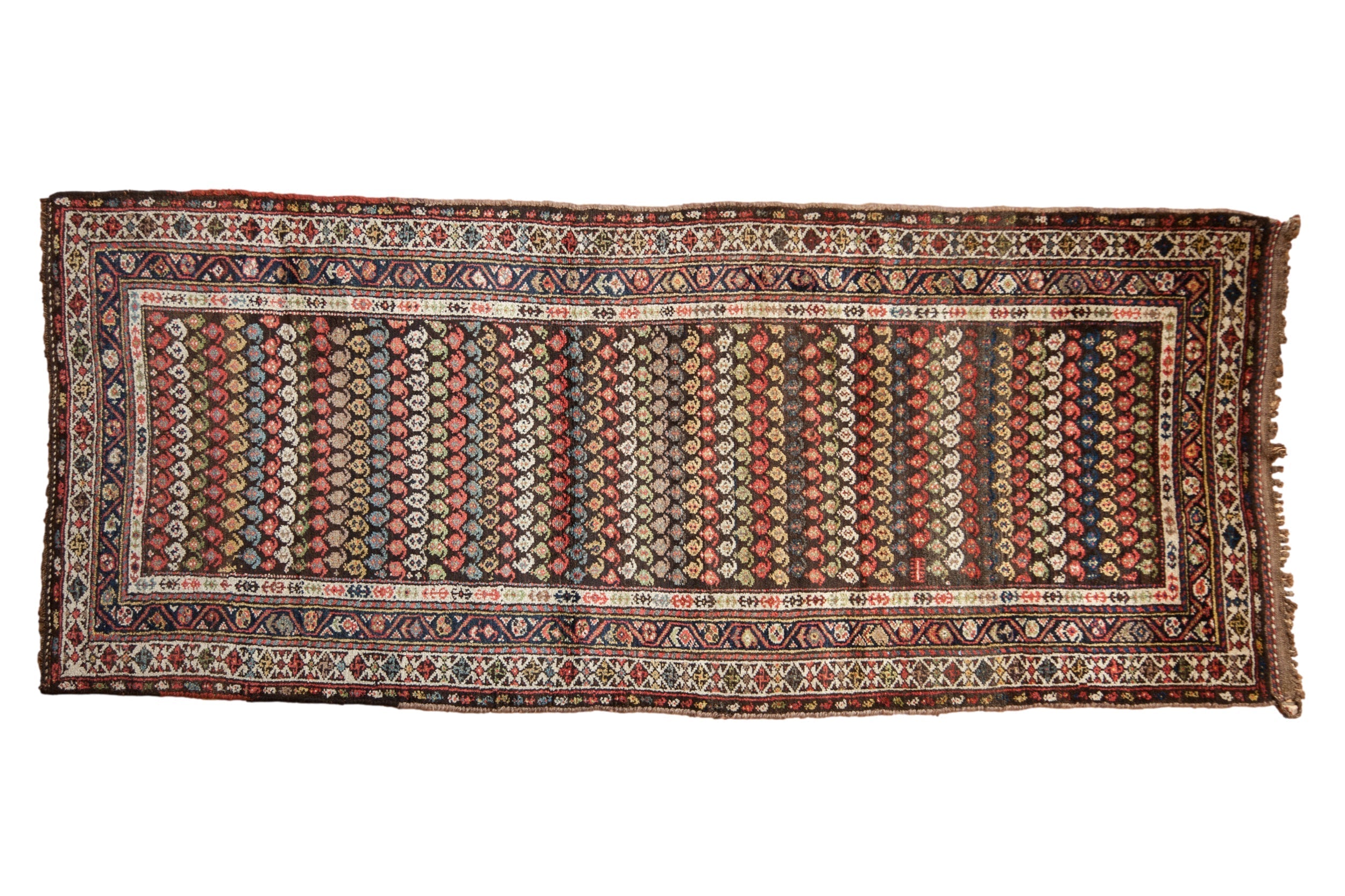3.5x8.5 Vintage Kurdish Hamadan Rug Runner by Old New House® - main product image for Resin Society