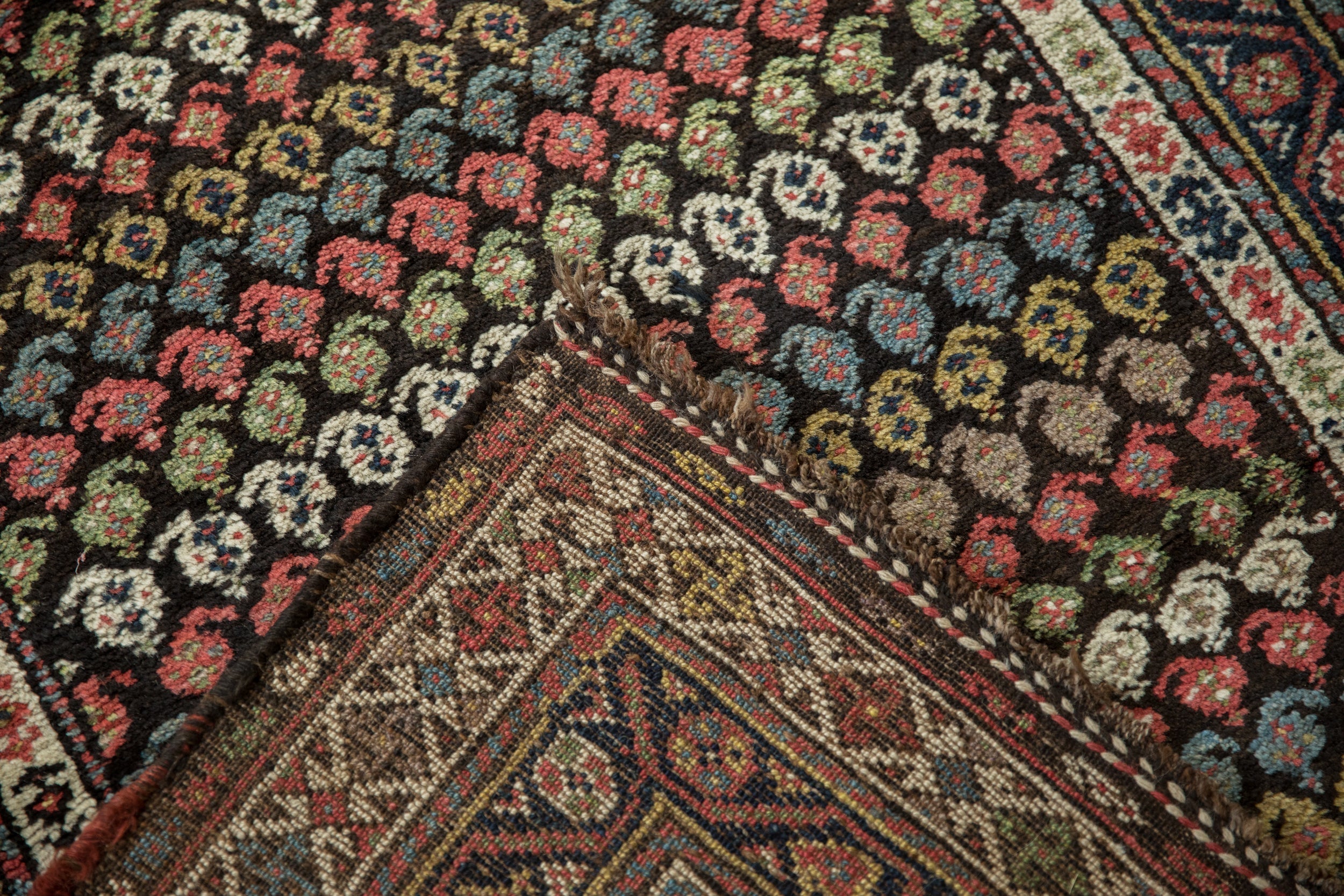 3.5x8.5 Vintage Kurdish Hamadan Rug Runner by Old New House® - product image 8 for Resin Society