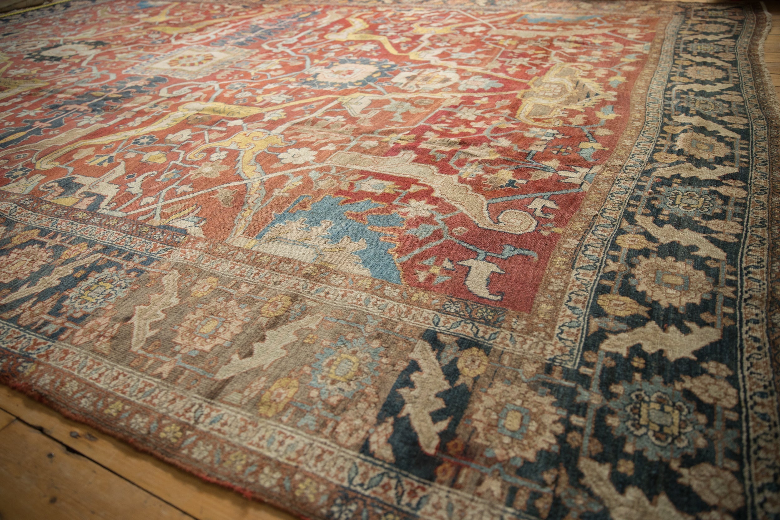 11.5x16.5 Antique Heriz Carpet by Old New House® - product image 4 for Resin Society