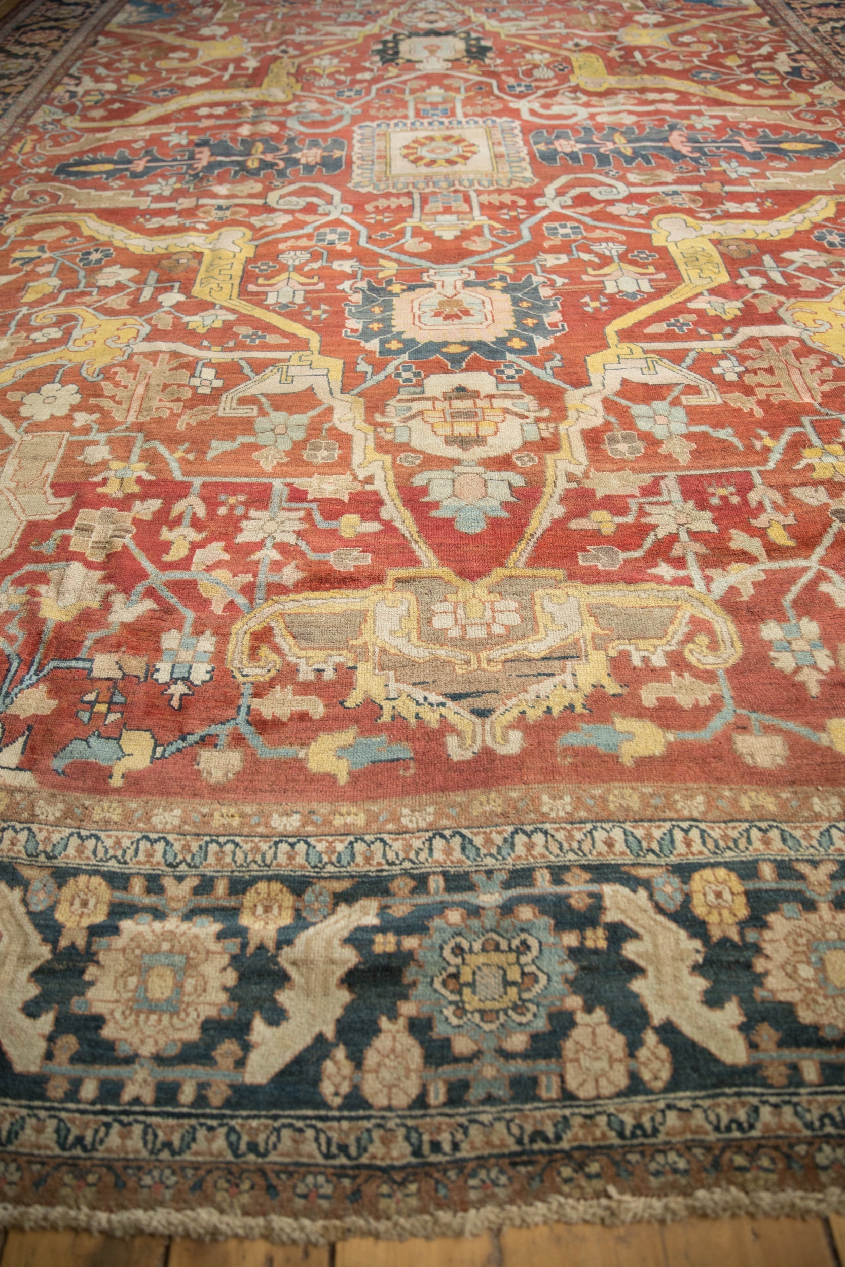 11.5x16.5 Antique Heriz Carpet by Old New House® - product image 6 for Resin Society