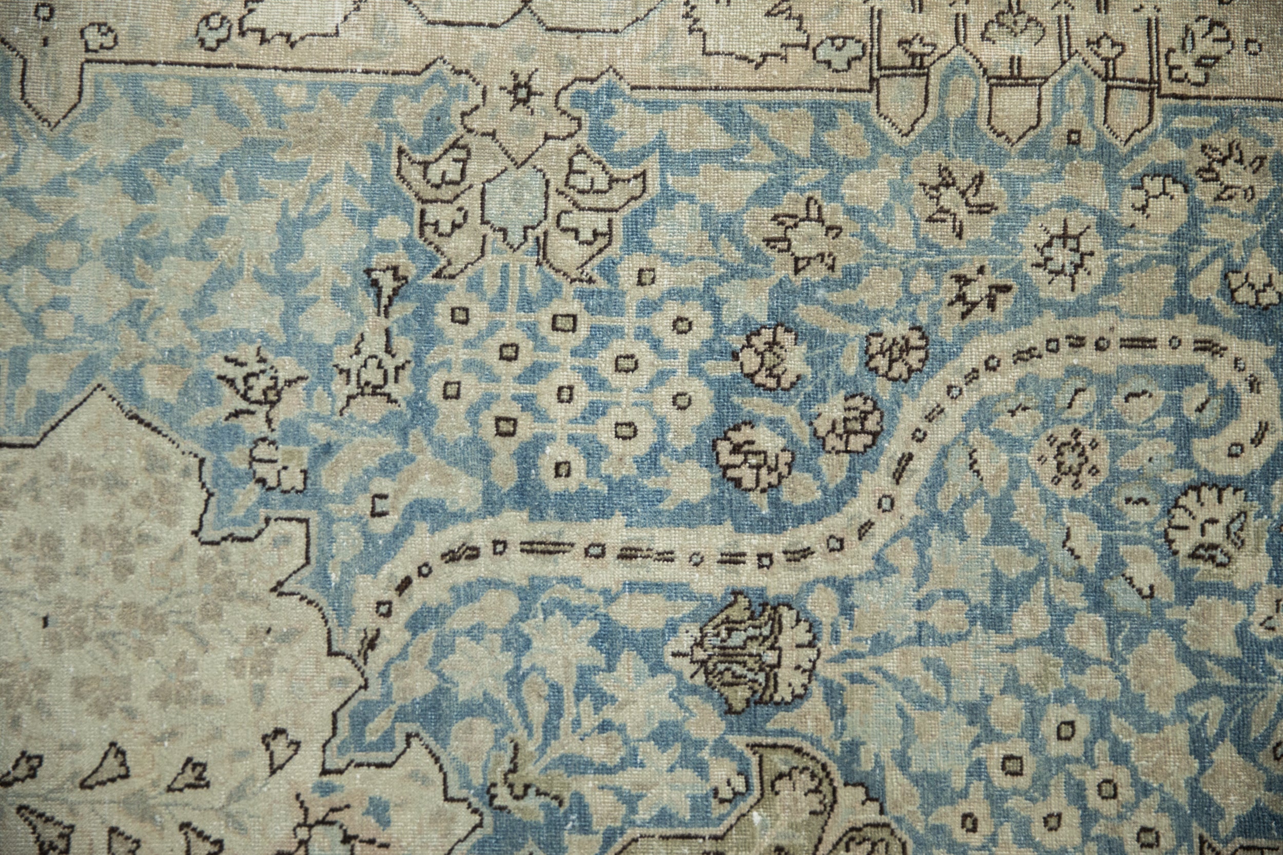 9x12.5 Vintage Distressed Tabriz Carpet by Old New House® - product image 3 for Resin Society
