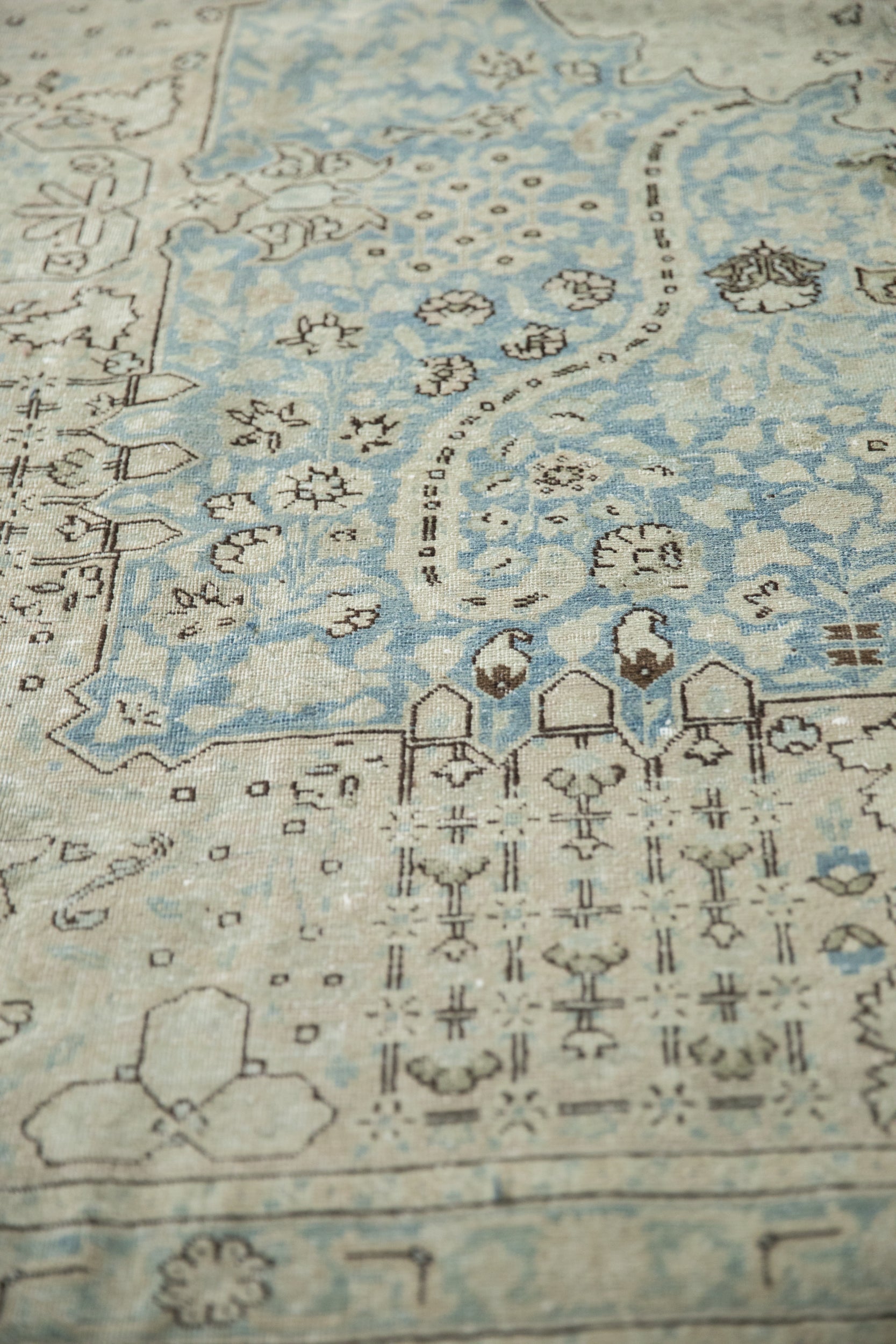 9x12.5 Vintage Distressed Tabriz Carpet by Old New House® - product image 9 for Resin Society