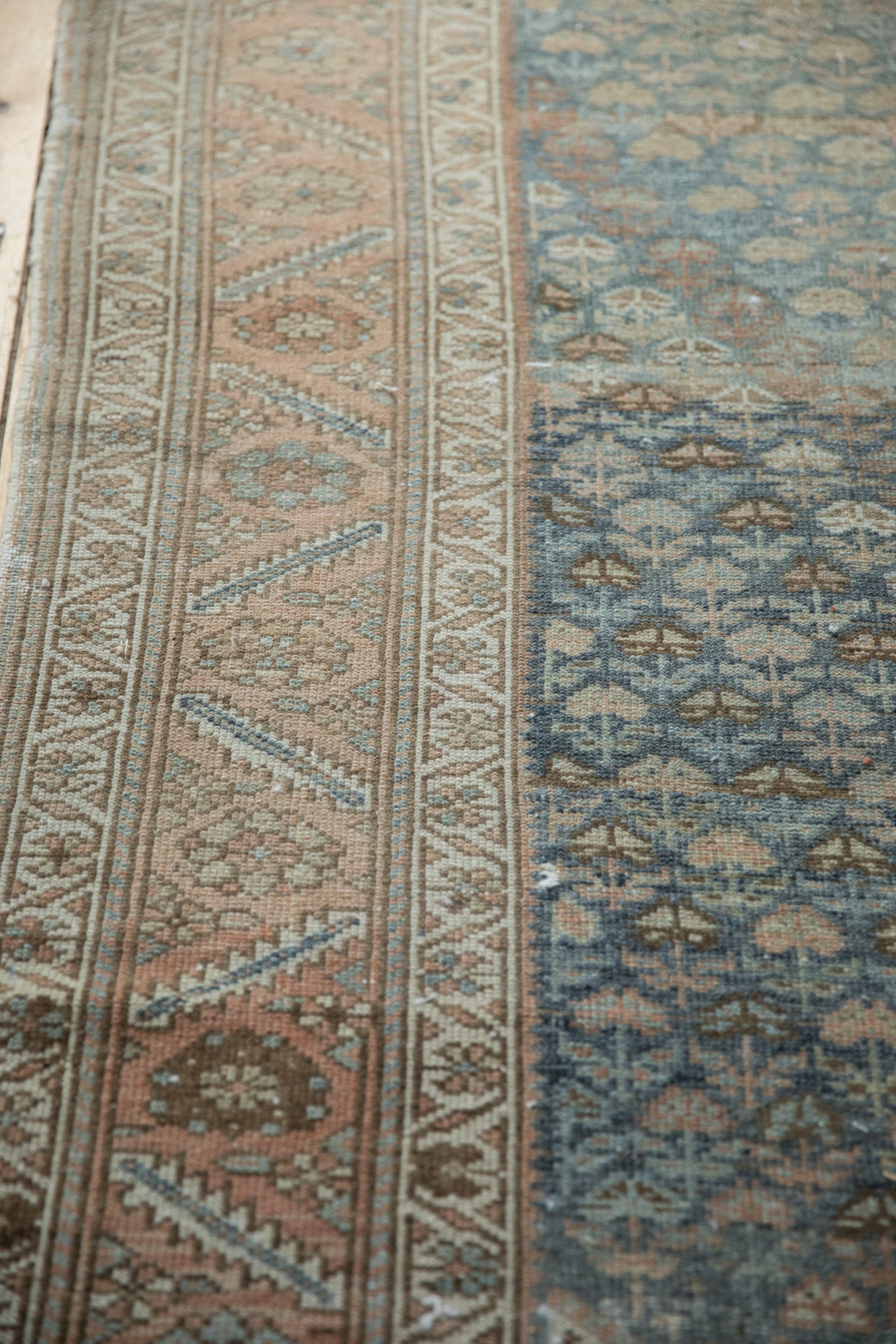 3x12.5 Vintage Distressed Malayer Rug Runner by Old New House® - product image 7 for Resin Society