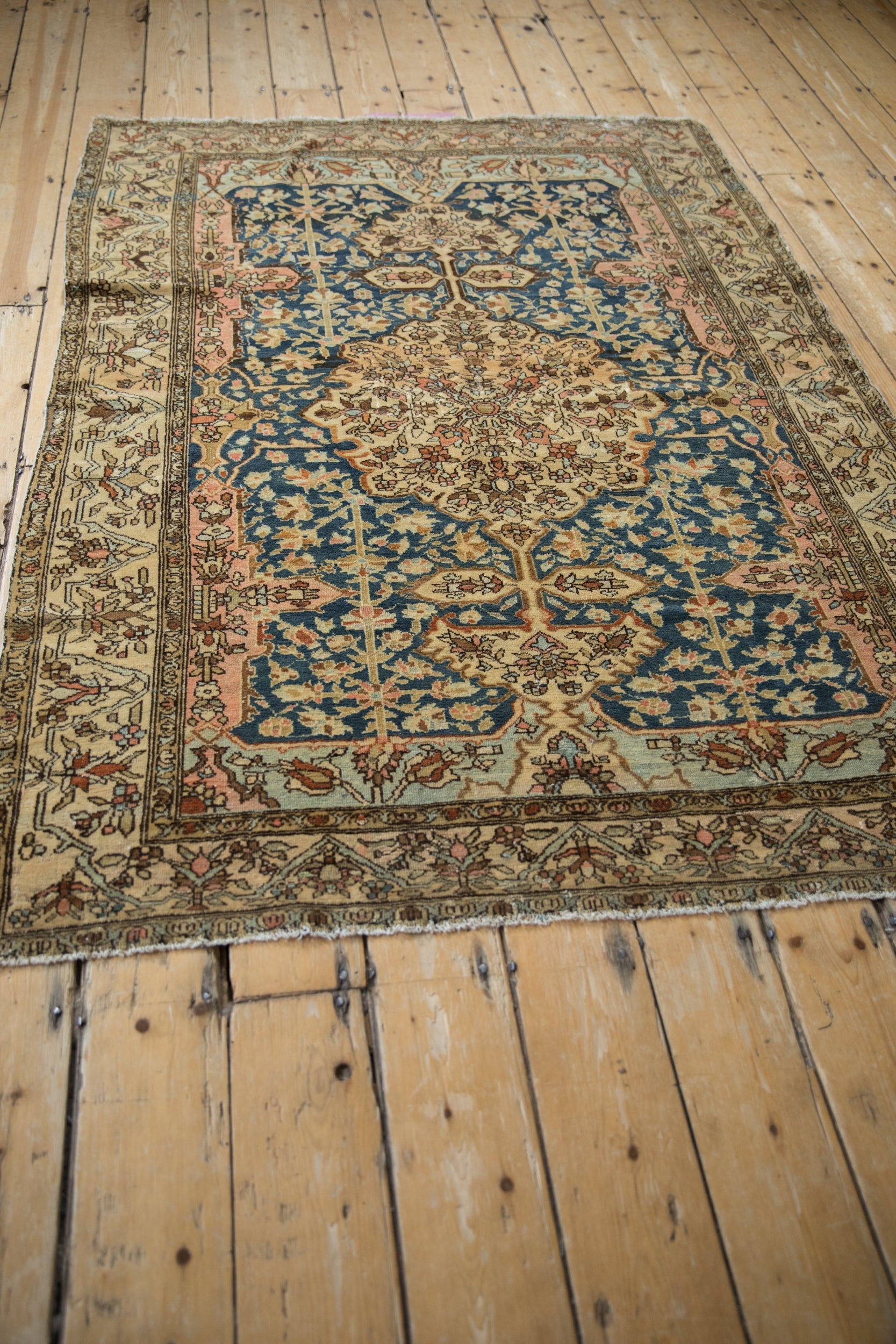 4.5x6 Antique Fine Tea Washed Malayer Rug by Old New House® - product image 8 for Resin Society