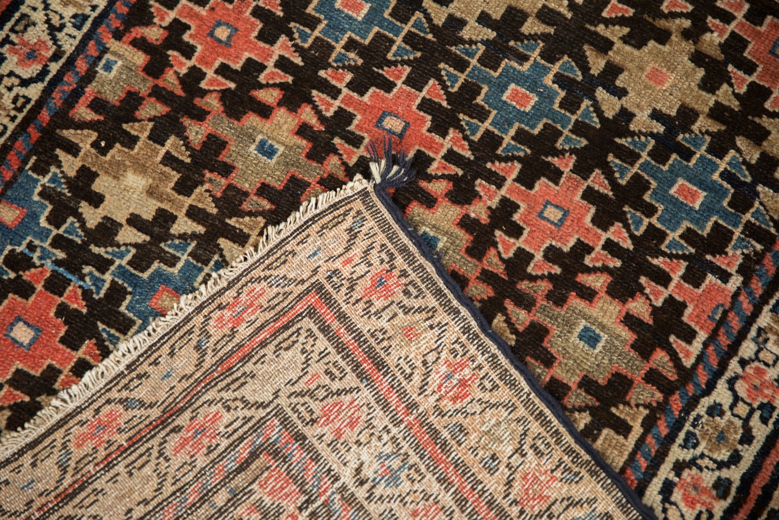 3x8.5 Antique Fragment Kurdish Malayer Rug Runner by Old New House® - product image 12 for Resin Society