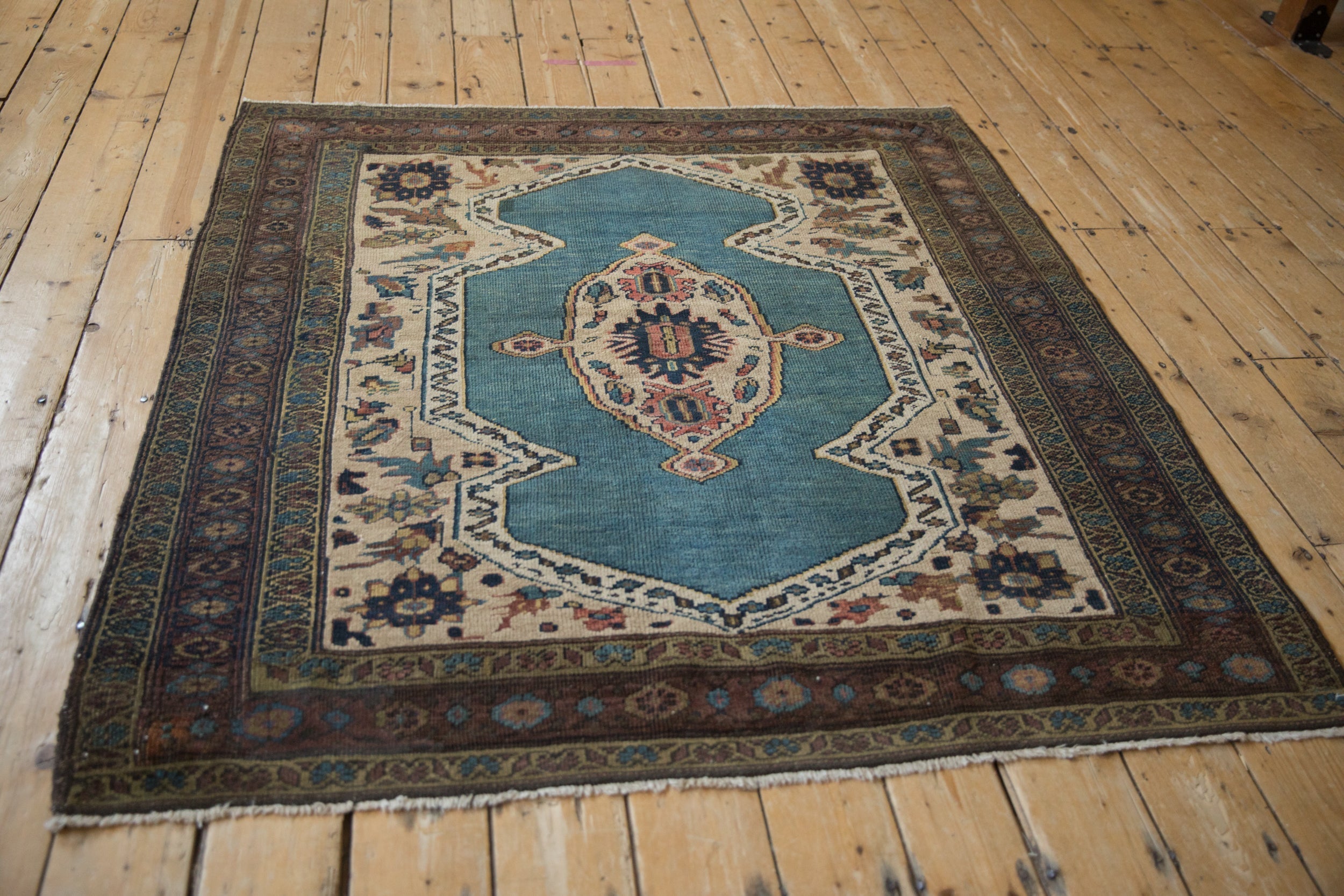 5x5 Vintage Bakshaish Square Rug by Old New House® - product image 7 for Resin Society