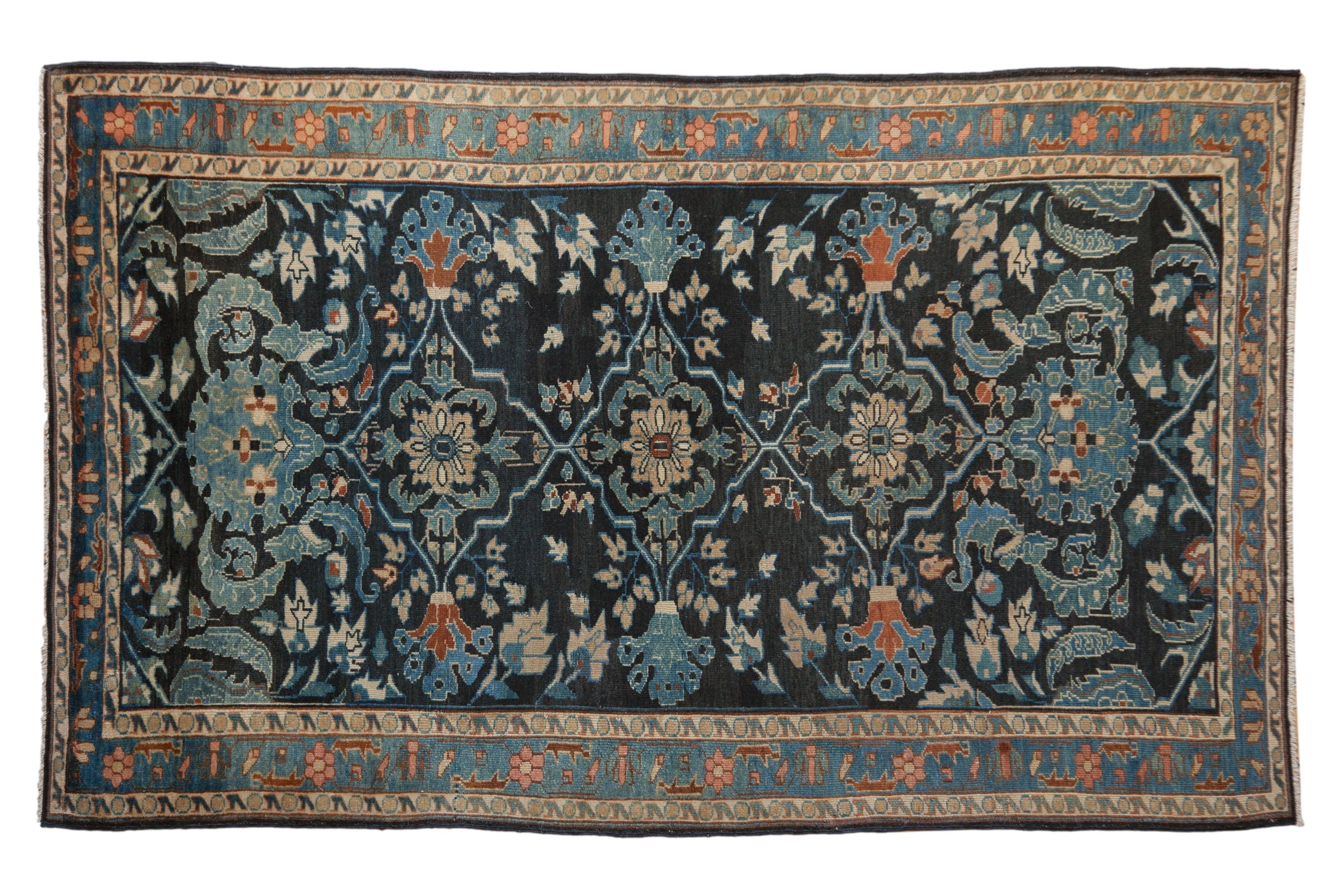 4x7 Vintage Fine Distressed Lilihan Rug by Old New House® - main product image for Resin Society