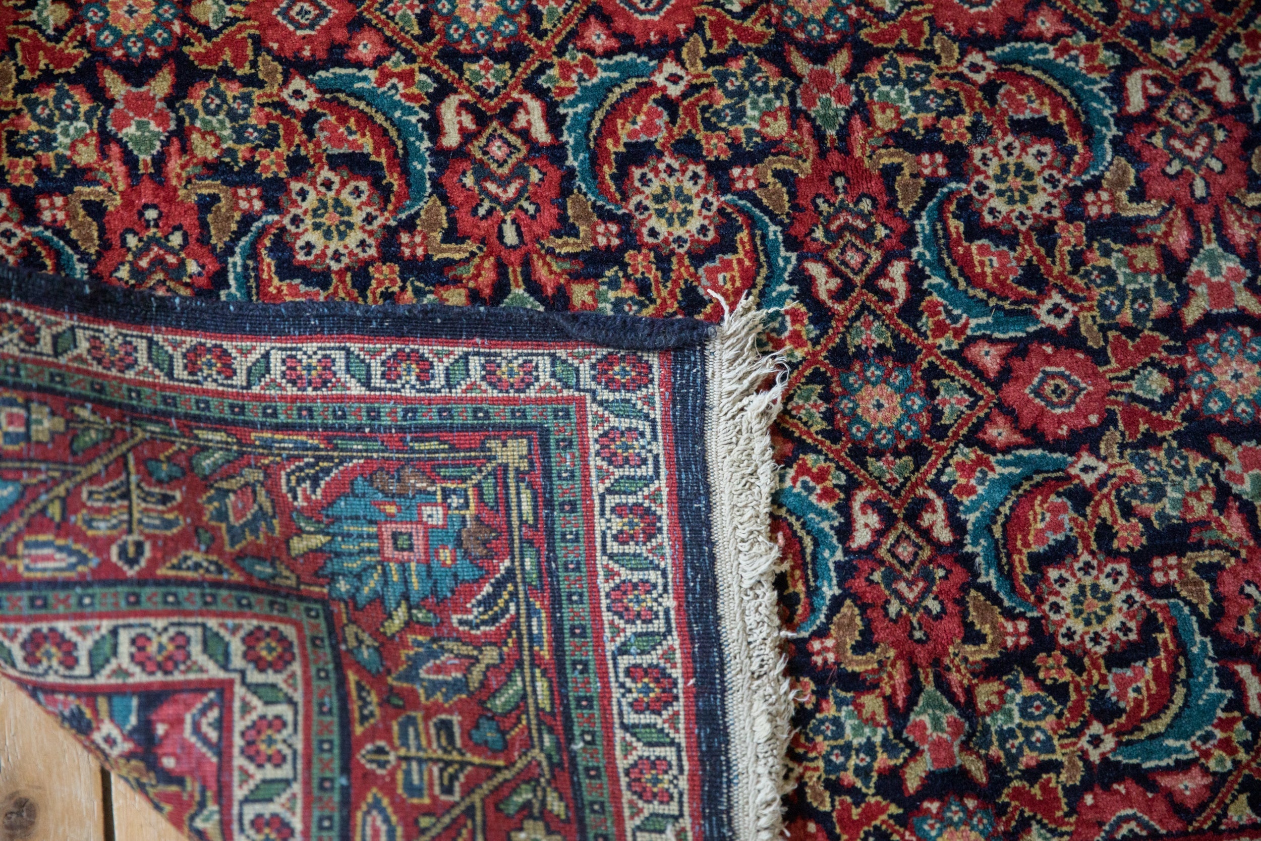 4.5x7 Vintage Sarouk Rug by Old New House® - product image 10 for Resin Society