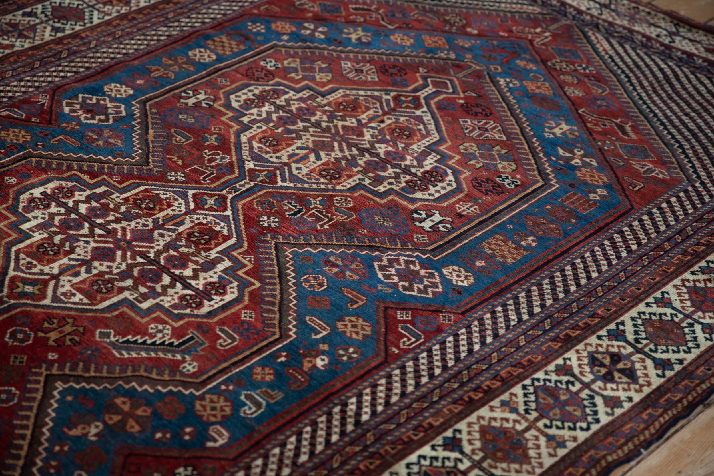 5.5x10 Antique Qashqai Carpet by Old New House® - product image 8 for Resin Society
