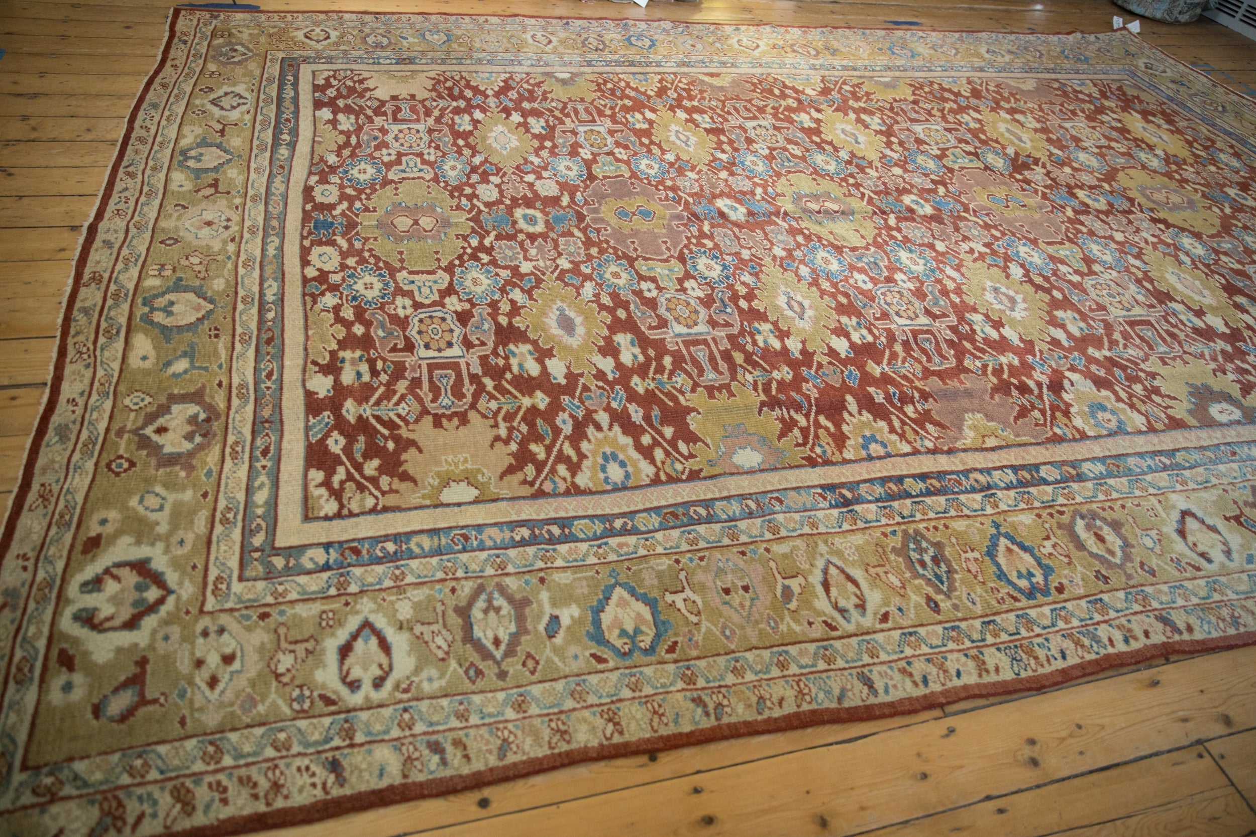 10x13.5 Antique Mahal Carpet by Old New House® - product image 7 for Resin Society