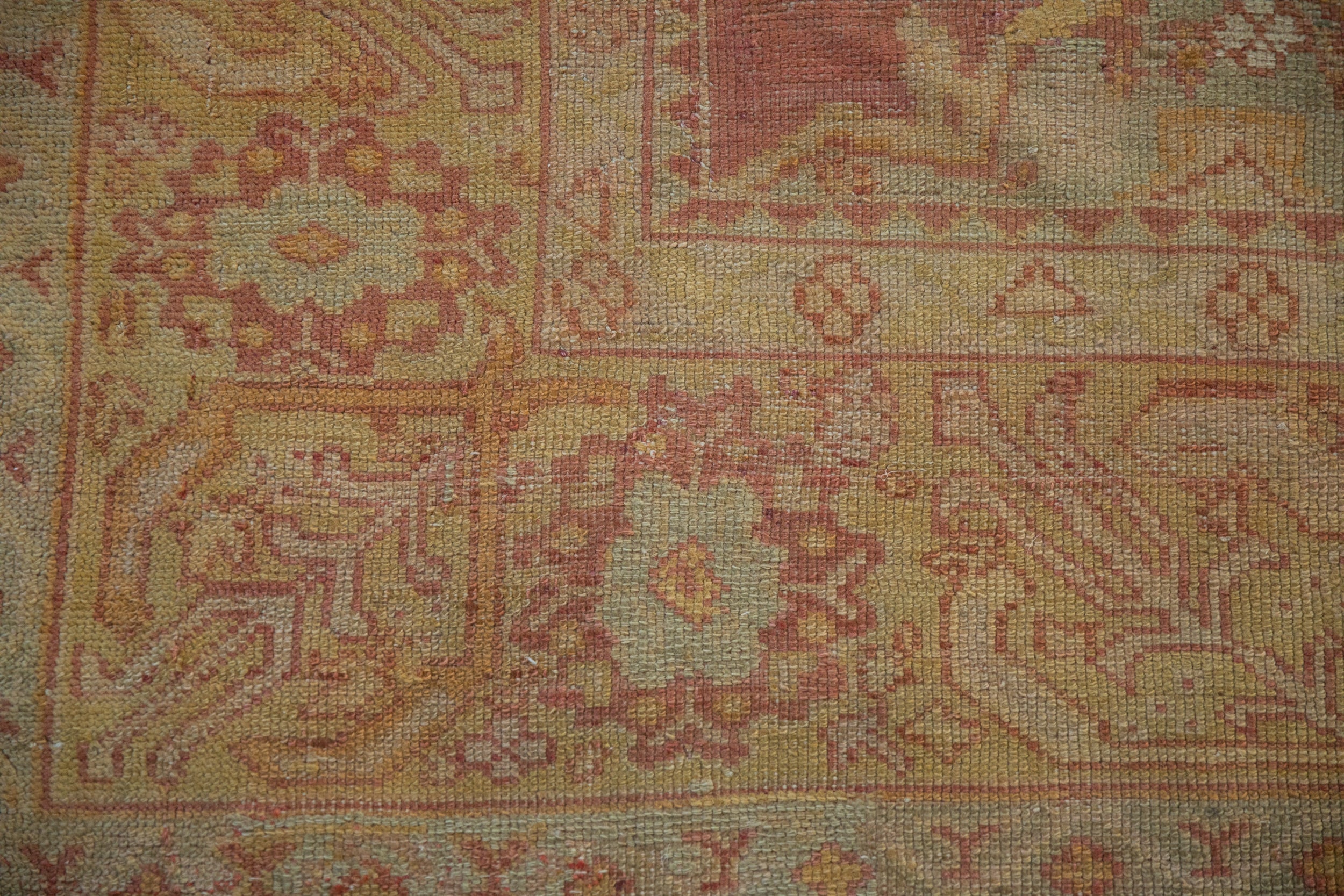 8.5x11.5 Vintage Distressed Oushak Carpet by Old New House® - product image 10 for Resin Society