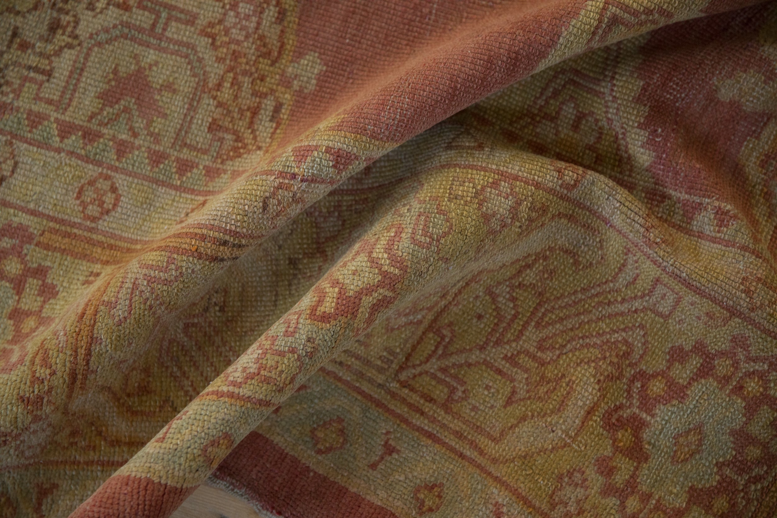 8.5x11.5 Vintage Distressed Oushak Carpet by Old New House® - product image 11 for Resin Society