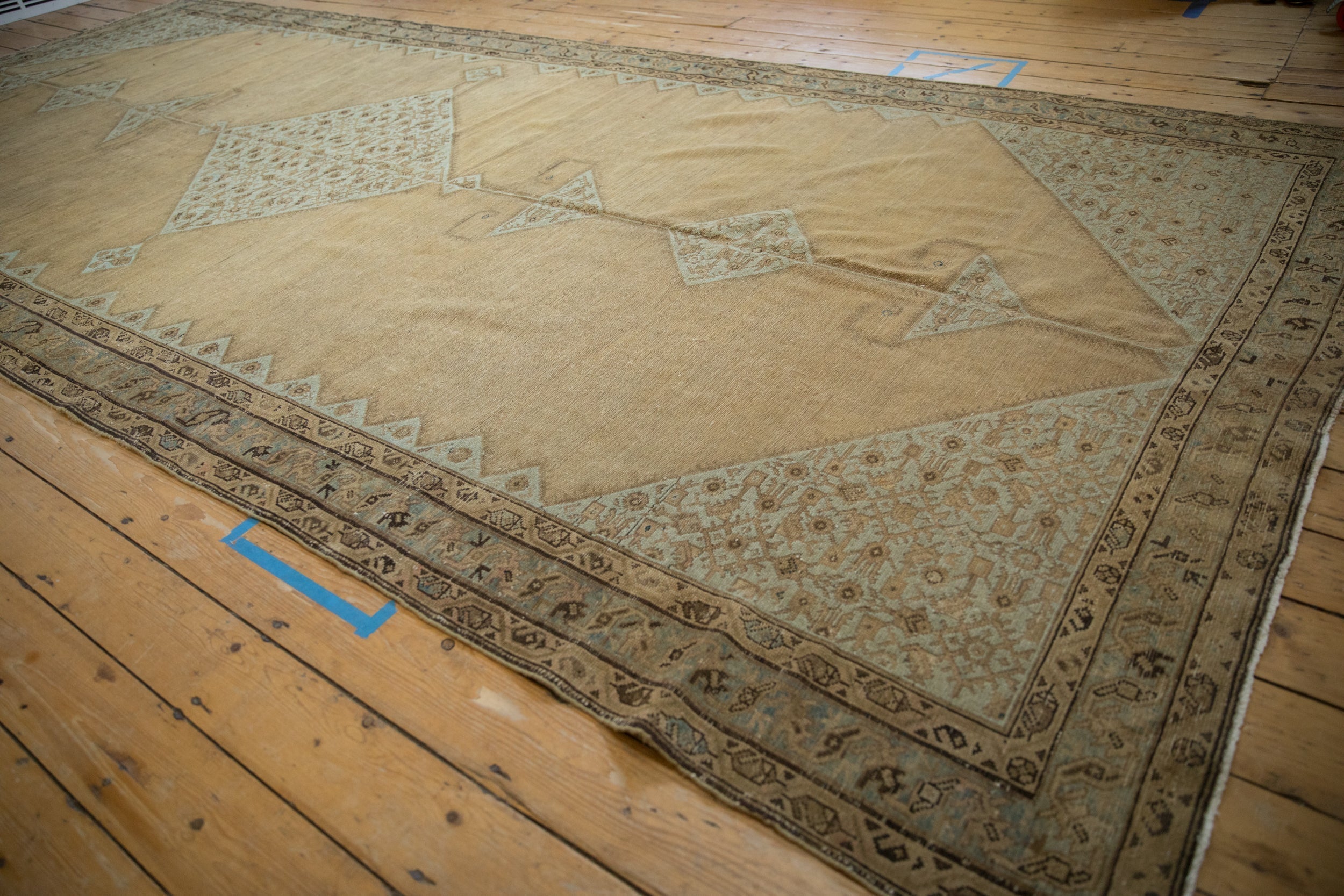 7x16 Antique Distressed Malayer Carpet by Old New House® - product image 4 for Resin Society