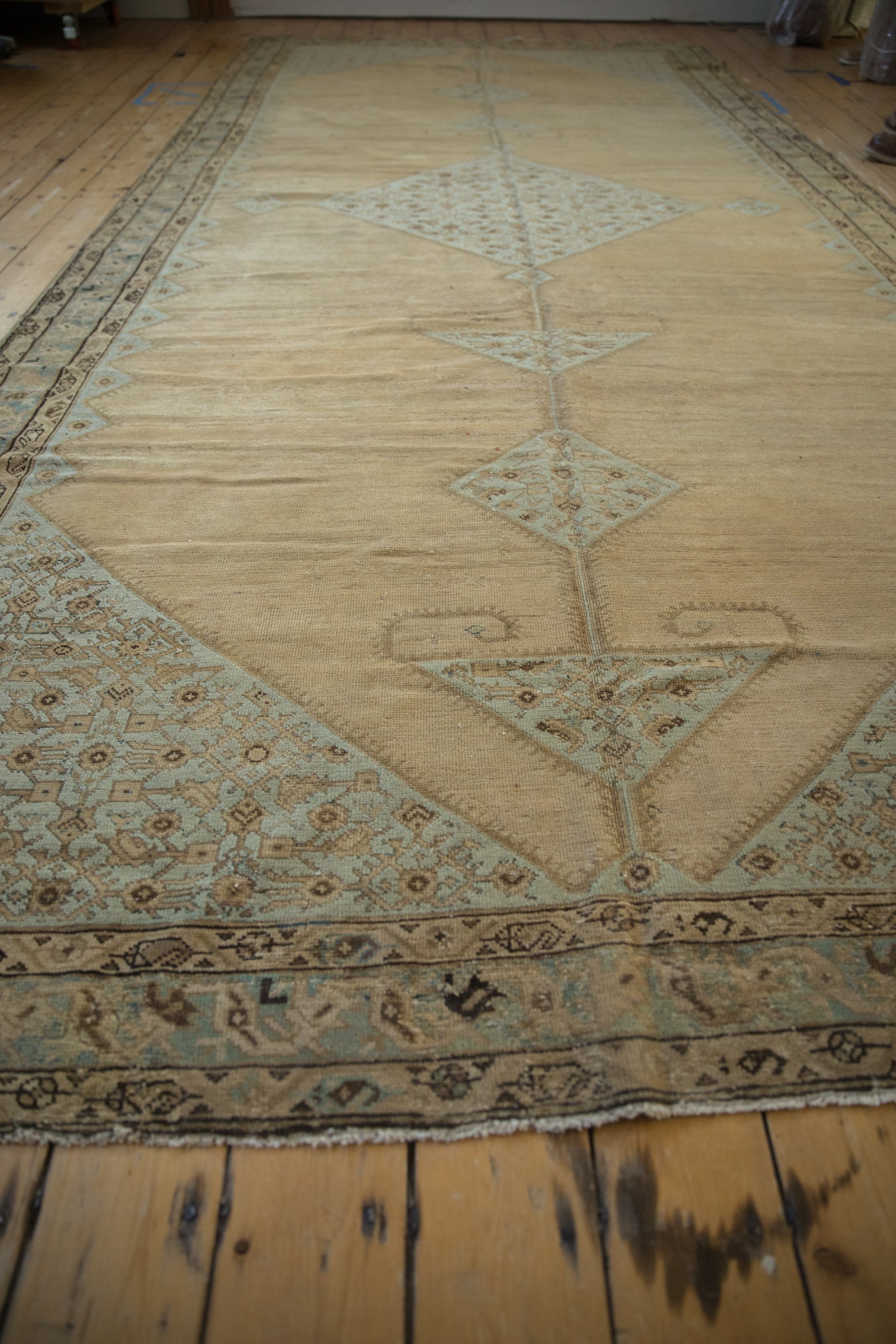 7x16 Antique Distressed Malayer Carpet by Old New House® - product image 9 for Resin Society