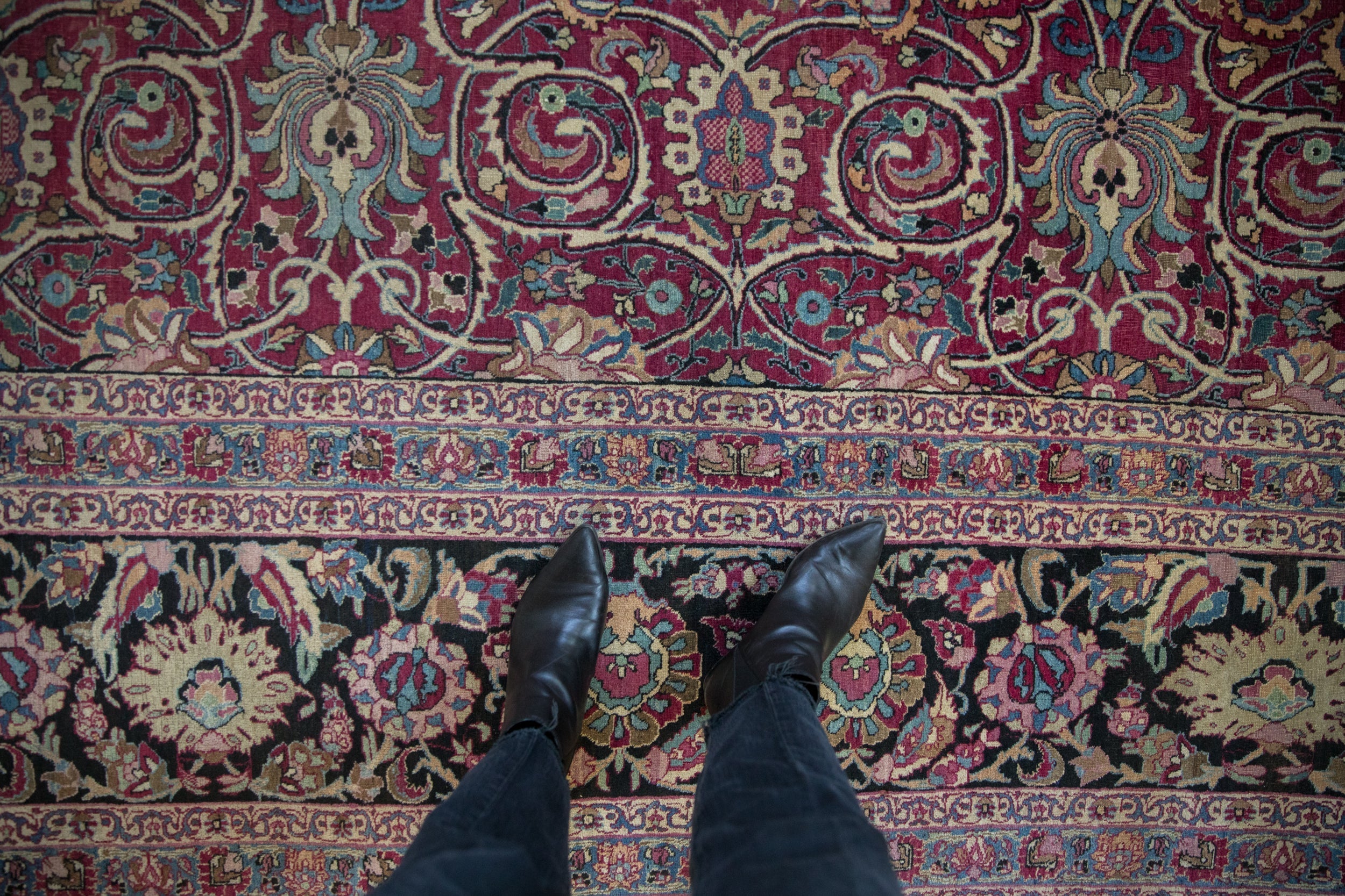 8x11 Antique Meshed Carpet by Old New House® - product image 2 for Resin Society
