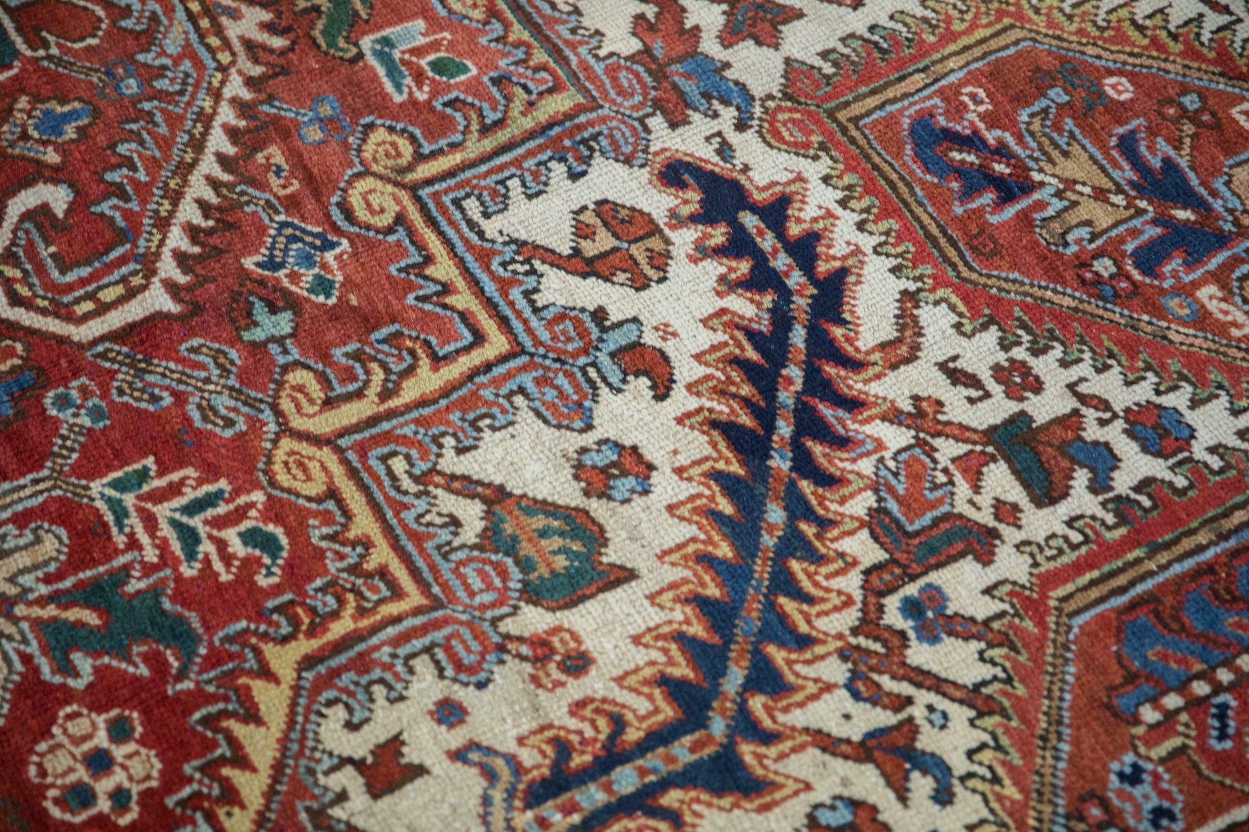 9.5x12 Vintage Heriz Carpet by Old New House® - product image 10 for Resin Society