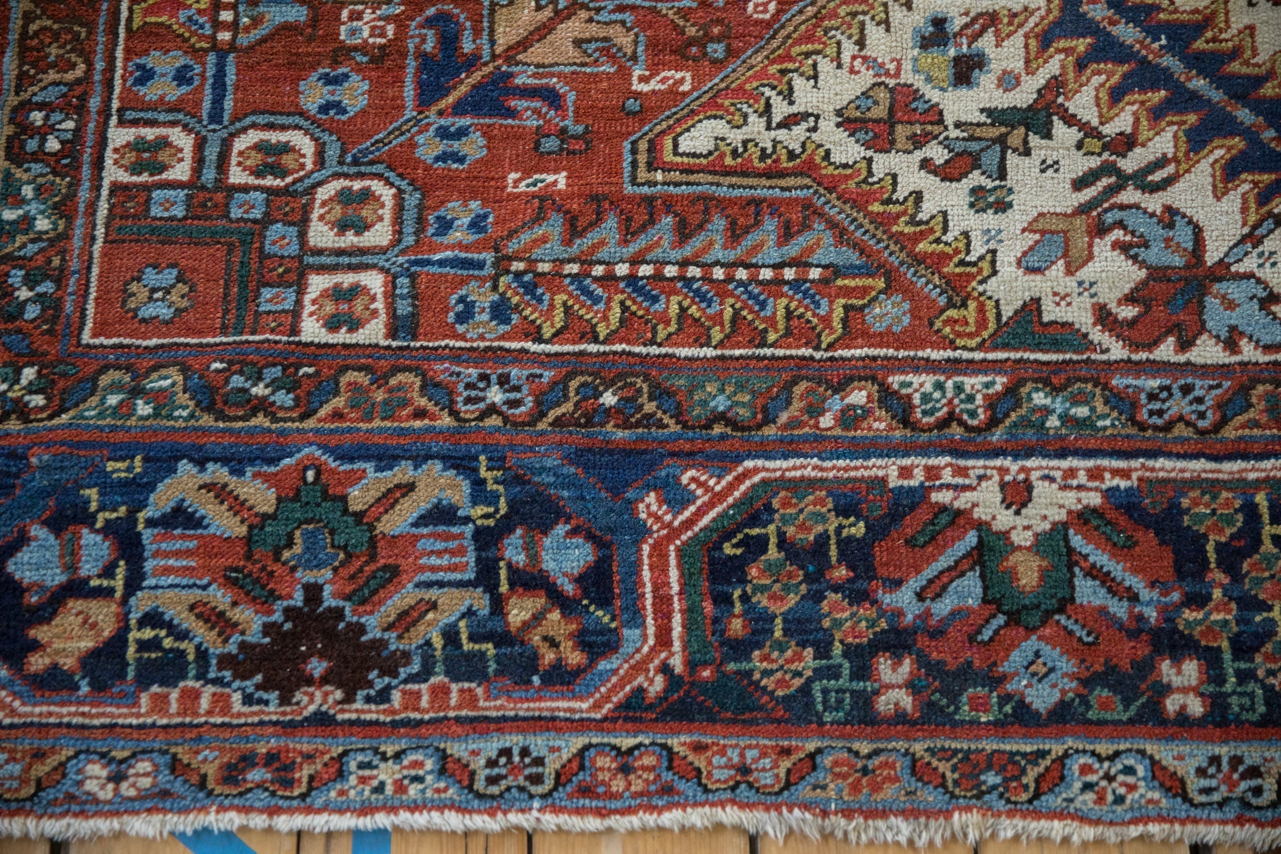 9.5x12 Vintage Heriz Carpet by Old New House® - product image 13 for Resin Society
