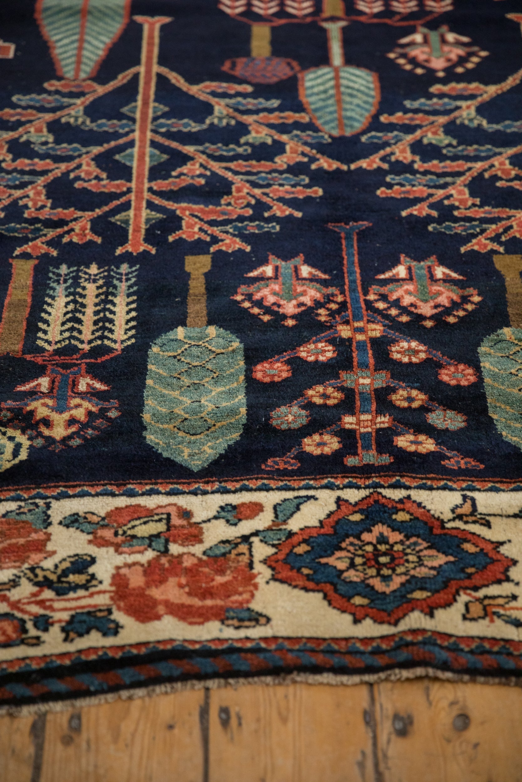 5.5x13 Vintage Baktiari Rug Runner by Old New House® - product image 5 for Resin Society