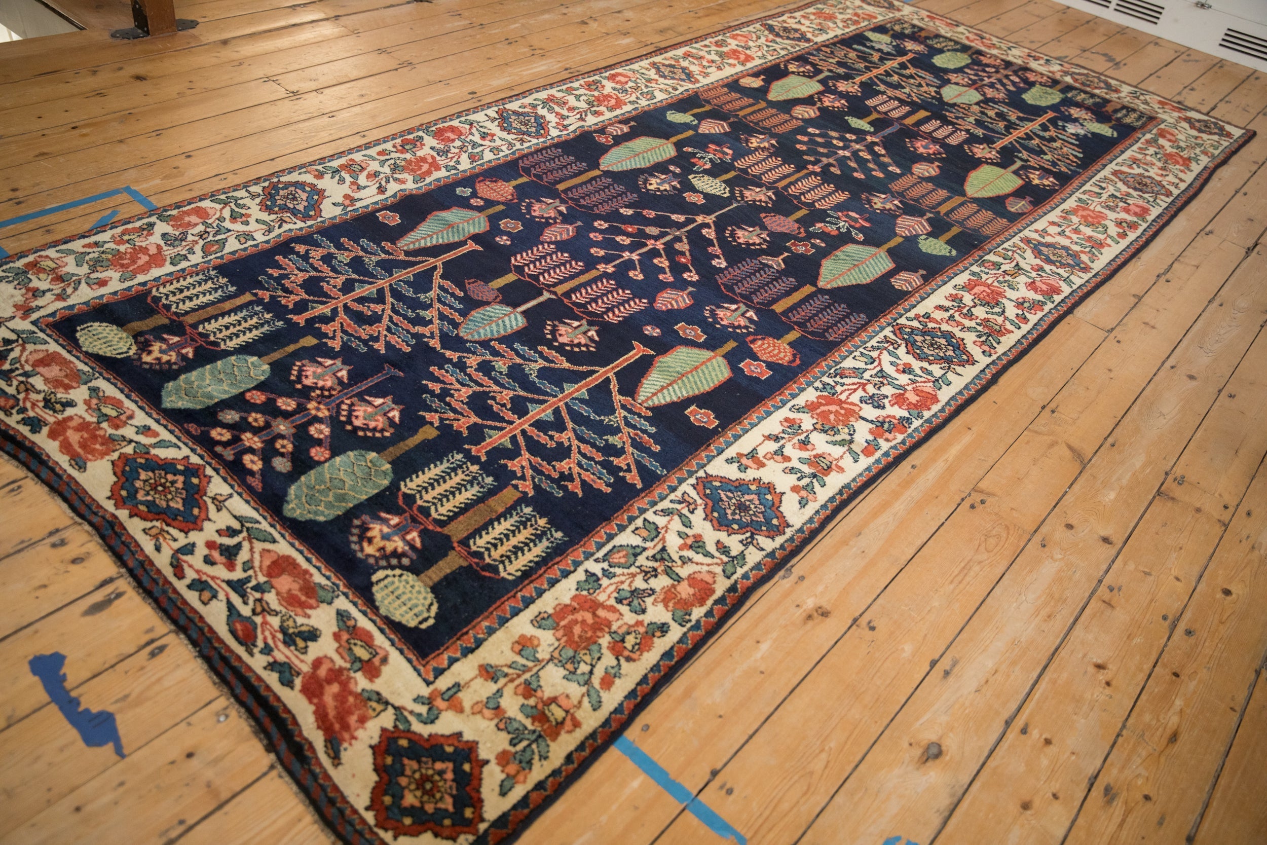 5.5x13 Vintage Baktiari Rug Runner by Old New House® - product image 6 for Resin Society