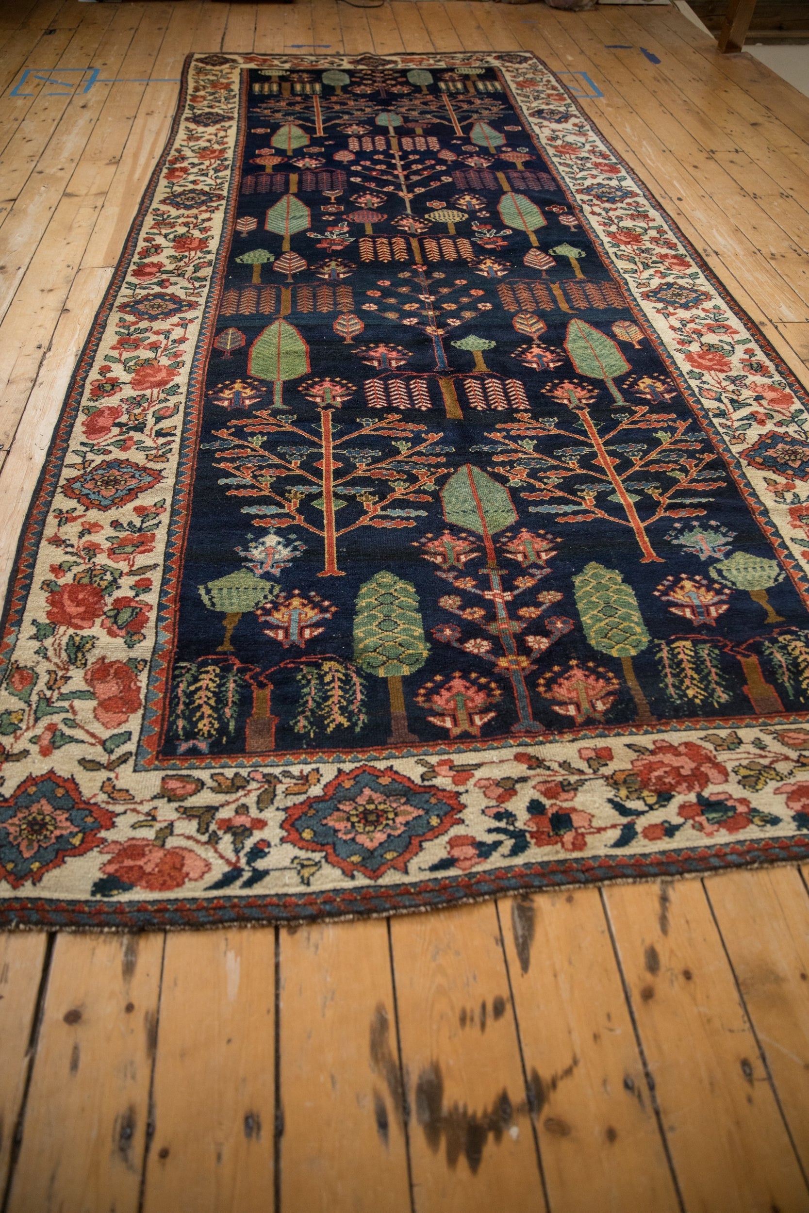 5.5x13 Vintage Baktiari Rug Runner by Old New House® - product image 8 for Resin Society