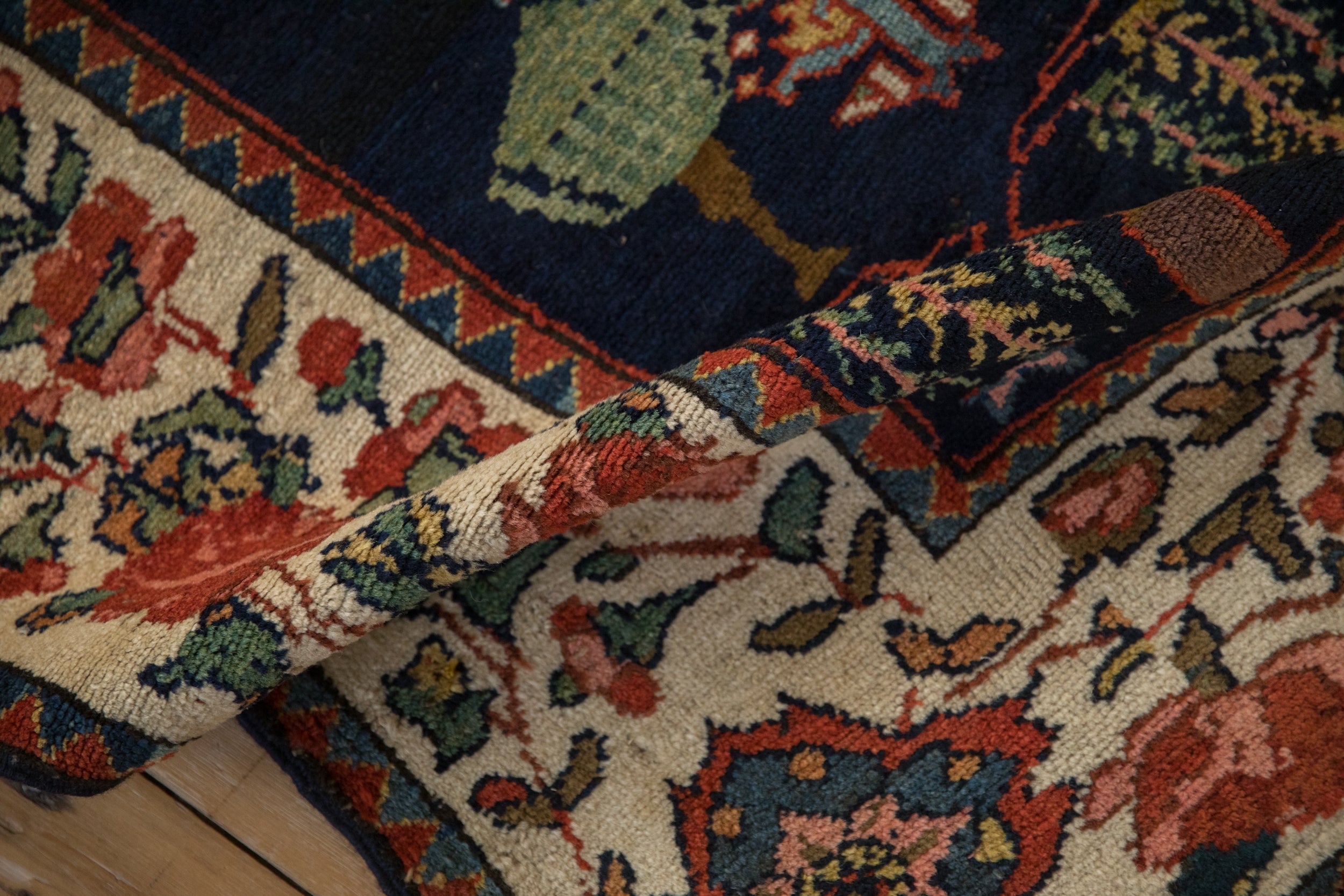 5.5x13 Vintage Baktiari Rug Runner by Old New House® - product image 16 for Resin Society