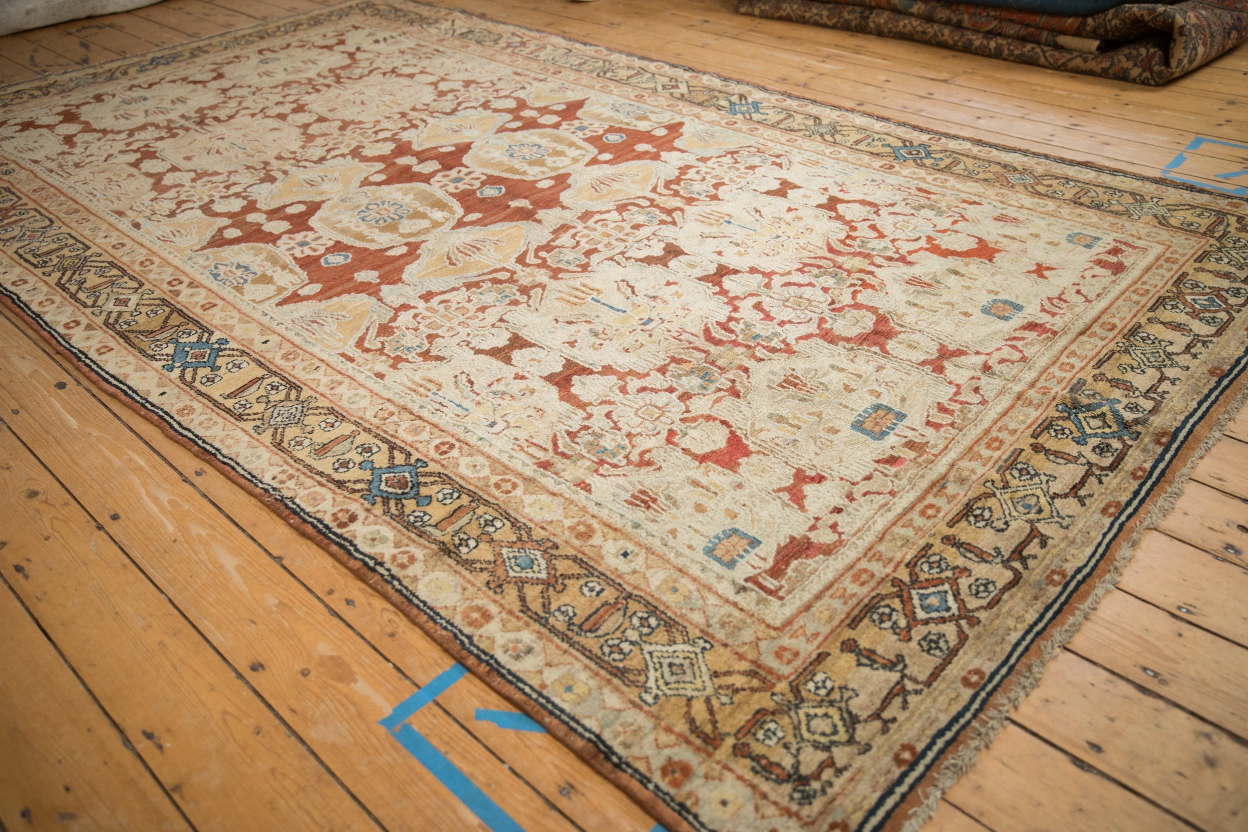 6.5x11.5 Vintage Bibikabad Carpet by Old New House® - product image 4 for Resin Society