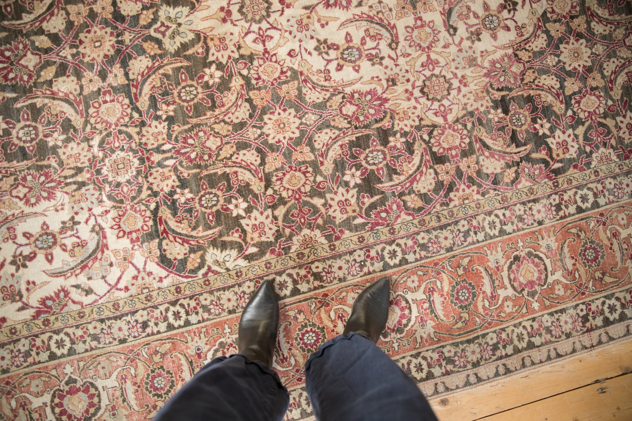 7.5x11.5 Vintage Tabriz Carpet by Old New House® - product image 2 for Resin Society