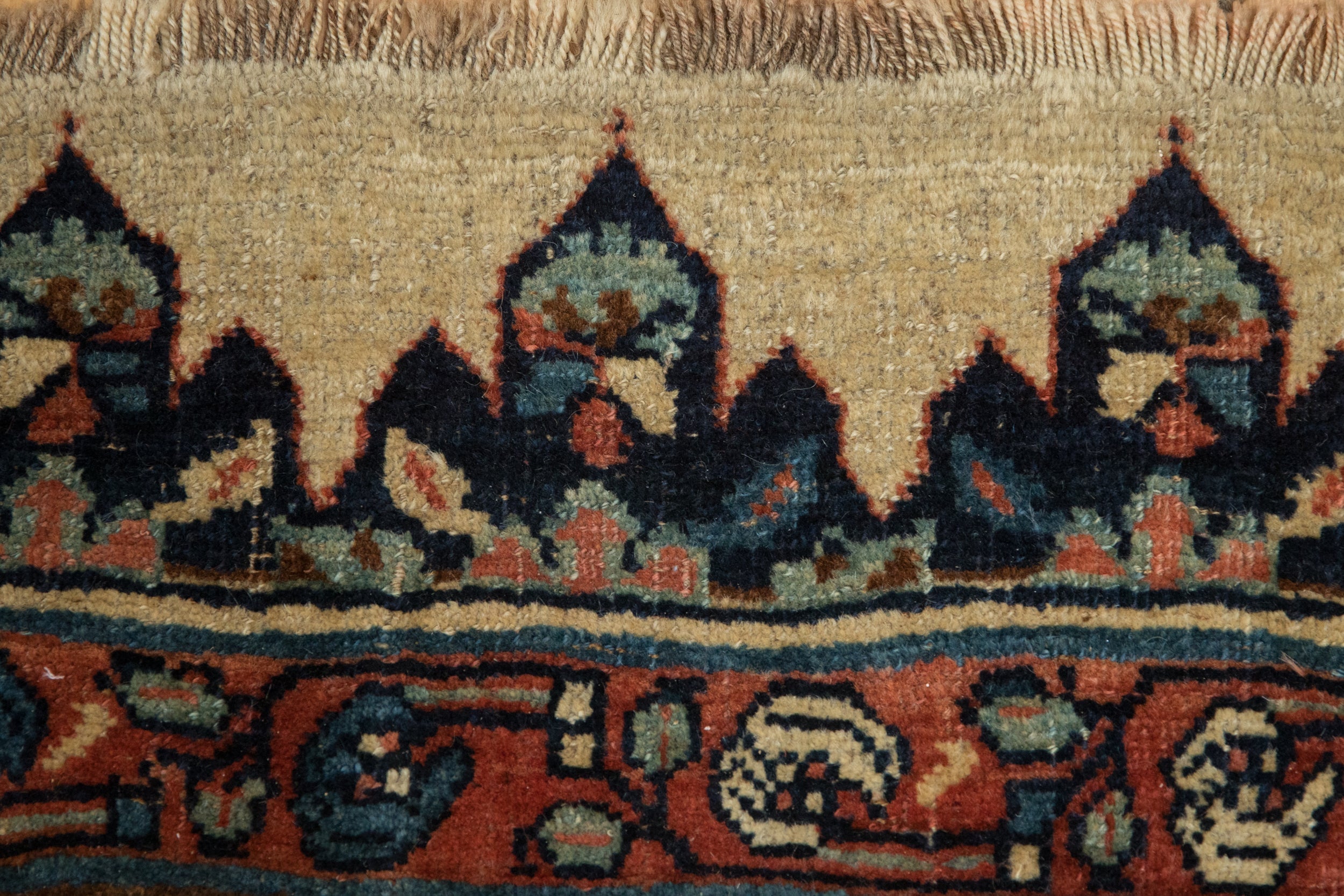 RESERVED 9.5x15 Antique Halvaie Bijar Carpet