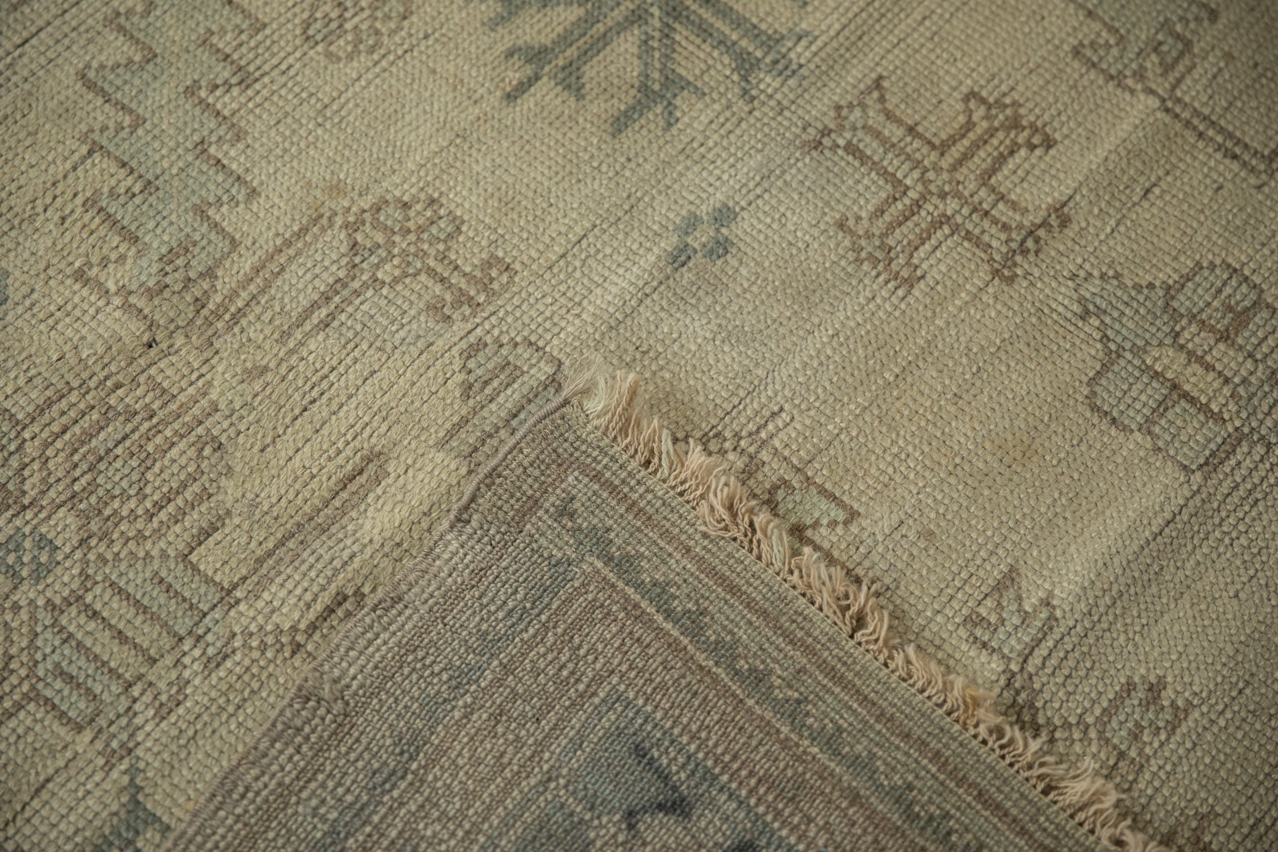 7.5x9.5 Vintage Distressed Oushak Carpet by Old New House® - product image 12 for Resin Society