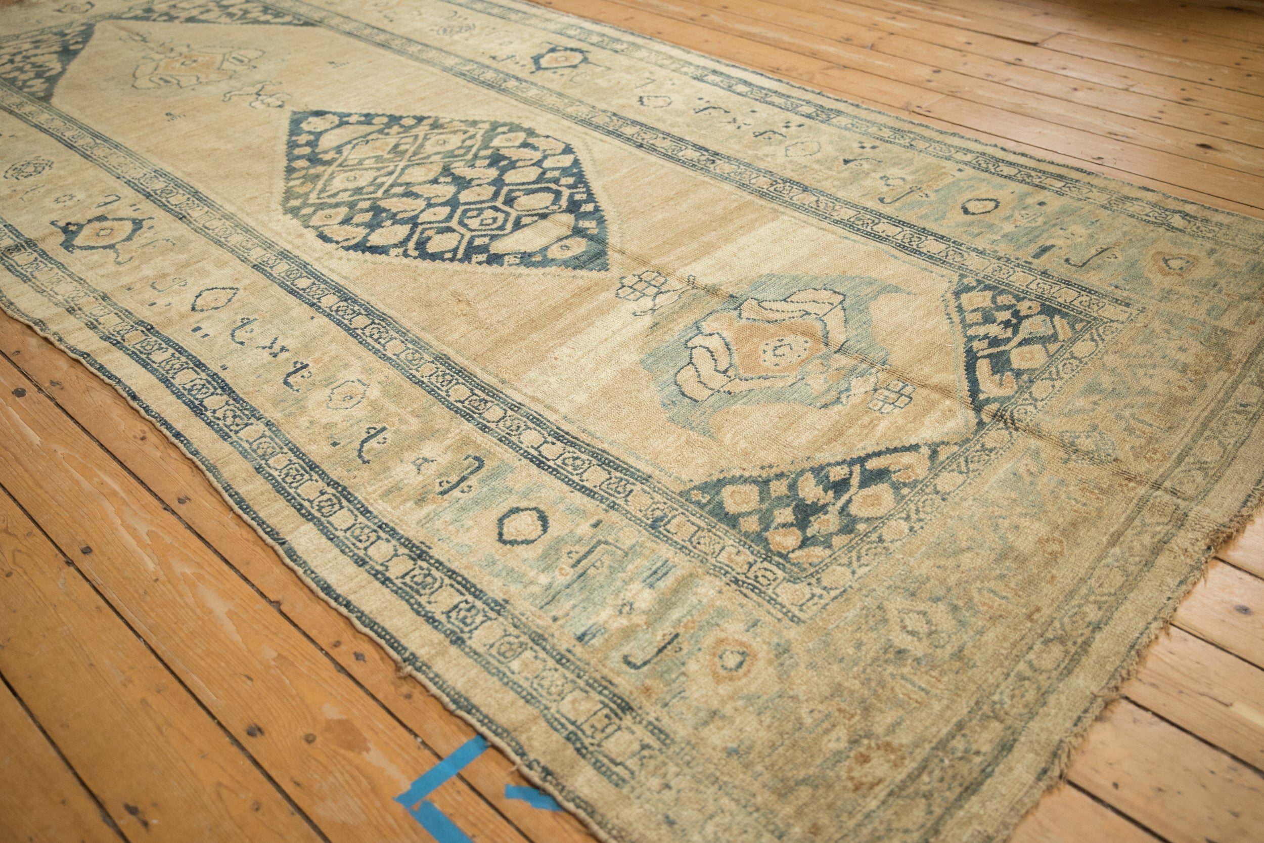 6x12 Antique Distressed Kurdish Rug Runner by Old New House® - product image 4 for Resin Society