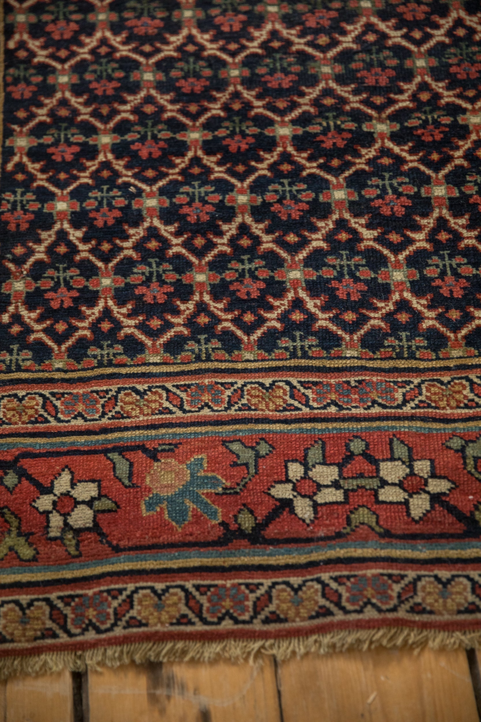 3.5x15 Antique Bijar Rug Runner by Old New House® - product image 10 for Resin Society