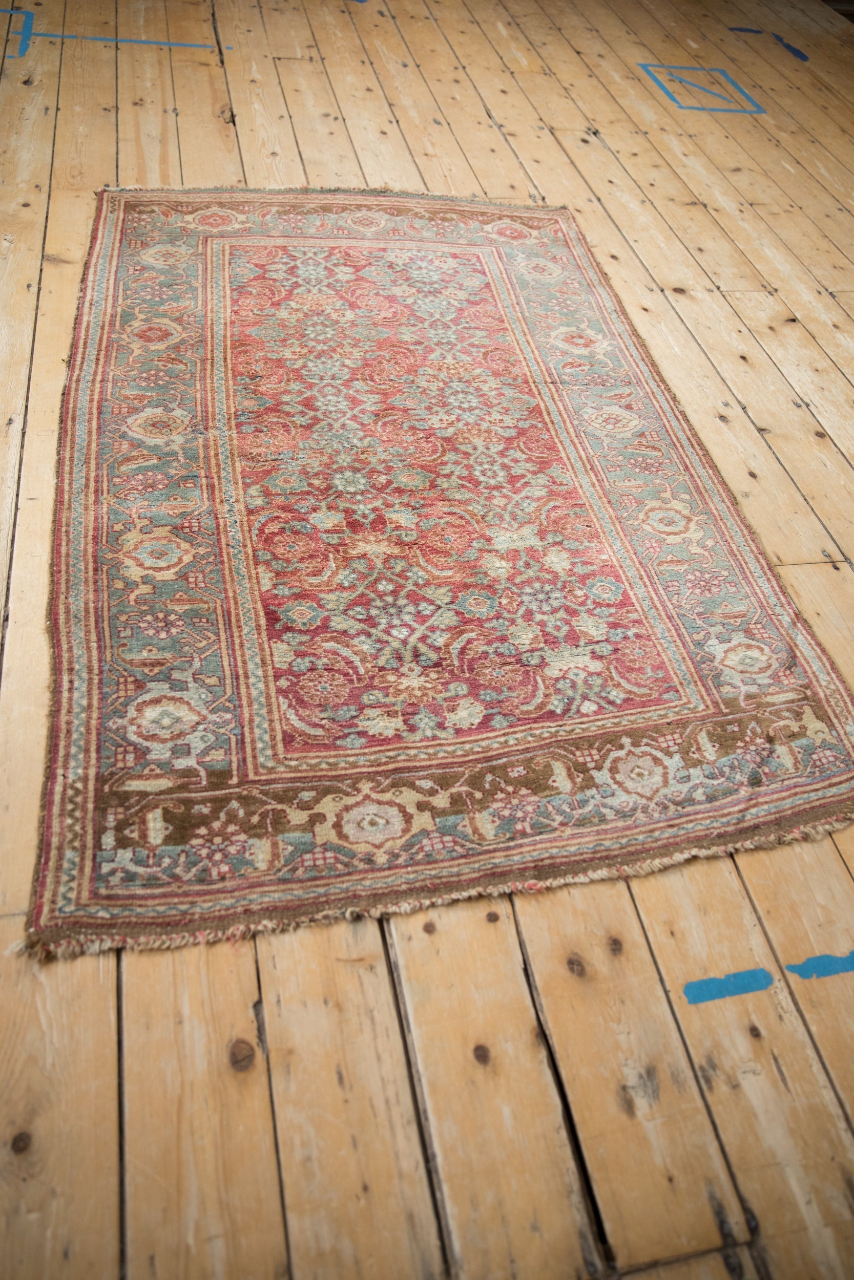 3.5x5.5 Vintage Distressed Bijar Rug by Old New House® - product image 7 for Resin Society