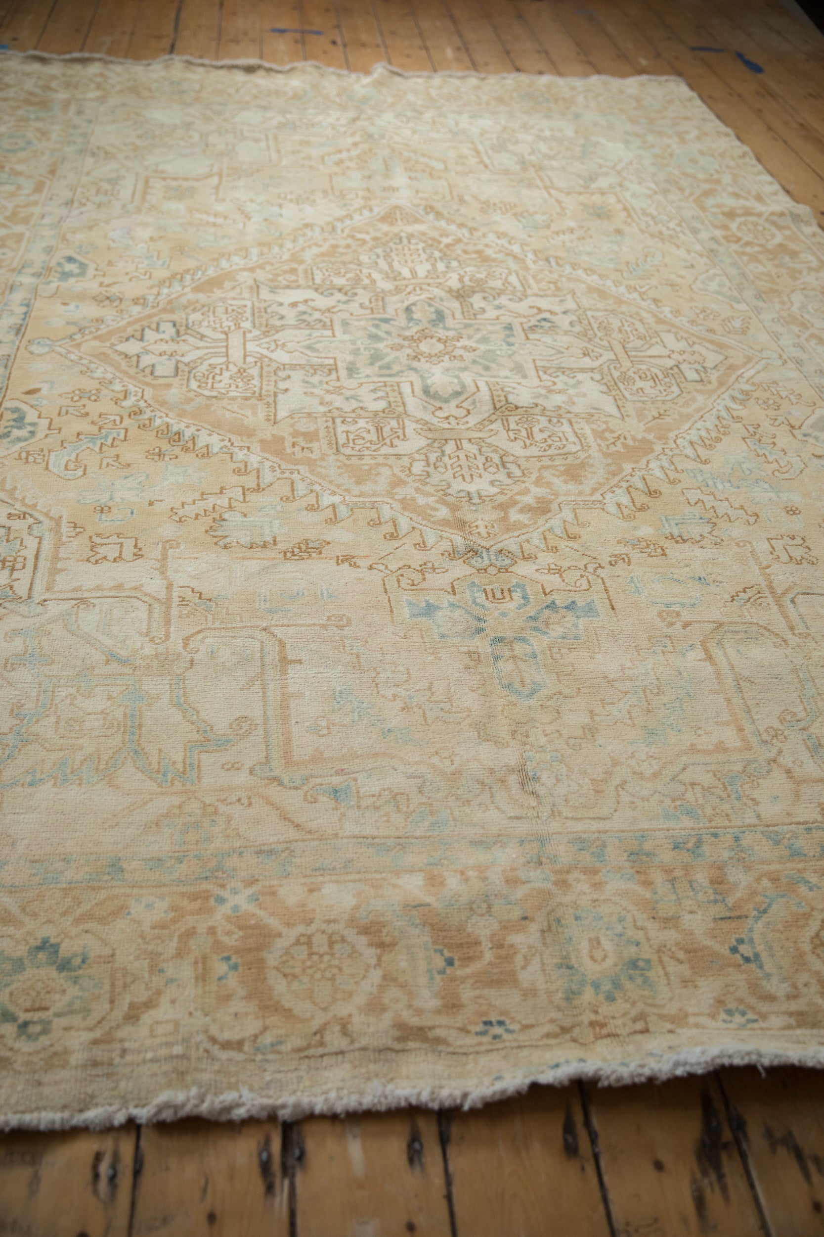 7x11 Vintage Distressed Heriz Carpet by Old New House® - product image 10 for Resin Society