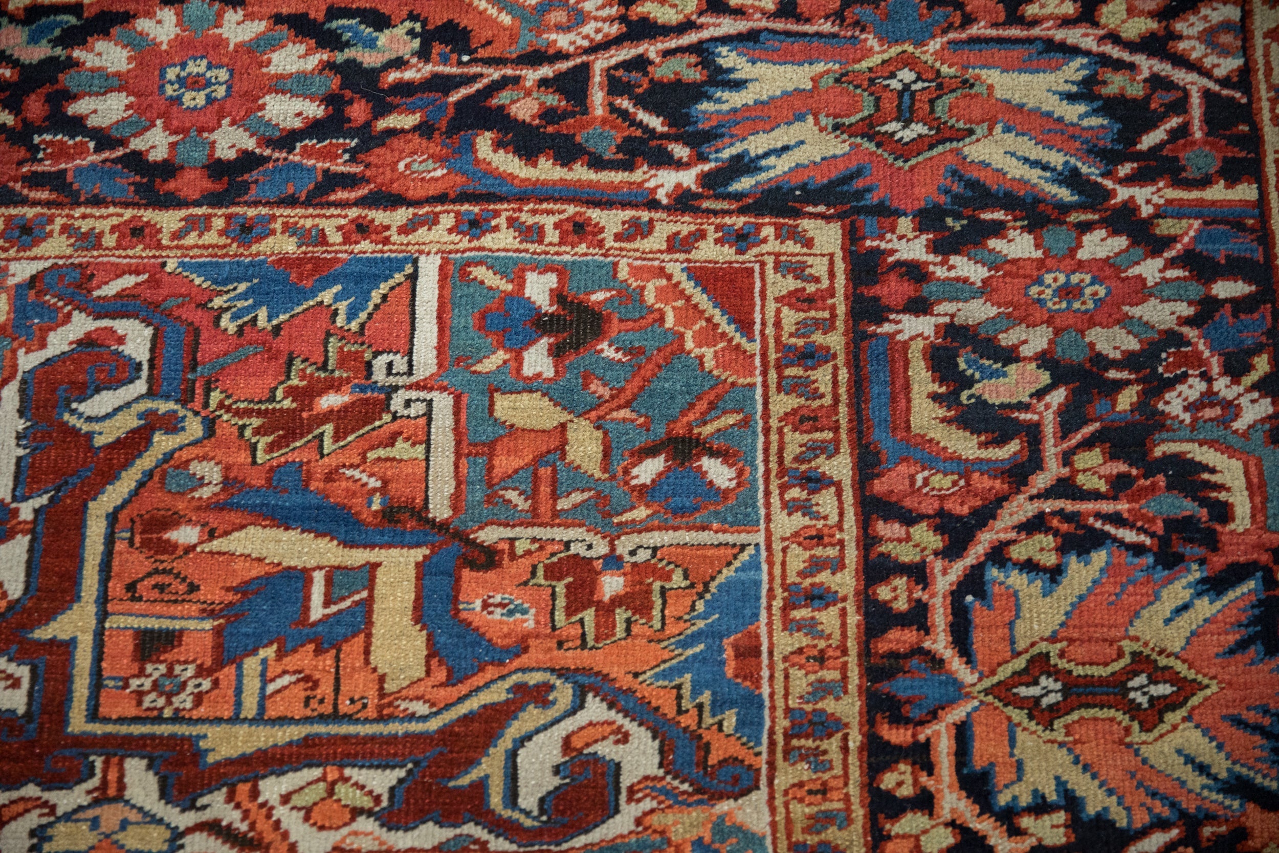 8x11.5 Vintage Heriz Carpet by Old New House® - product image 3 for Resin Society