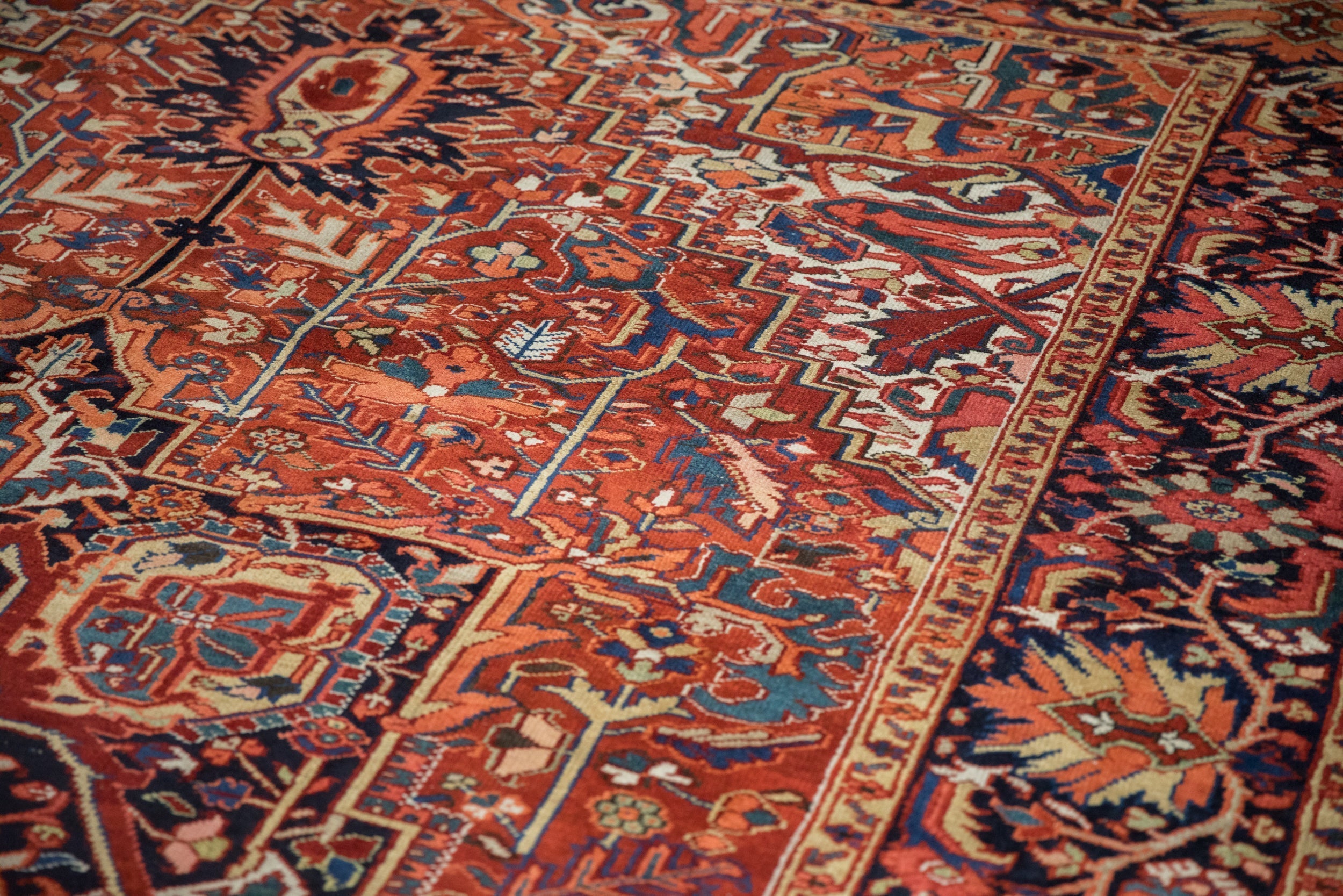 8x11.5 Vintage Heriz Carpet by Old New House® - product image 7 for Resin Society