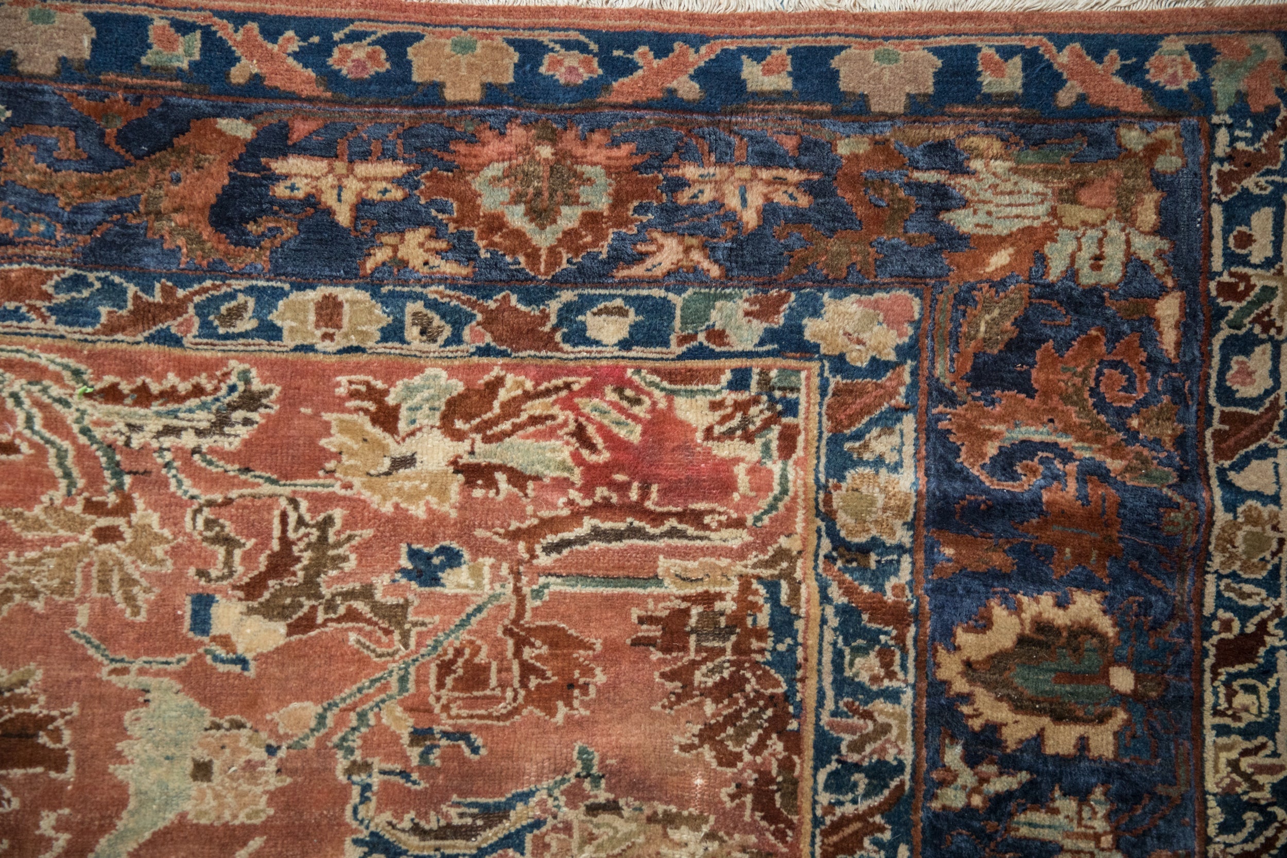 6x9.5 Antique Fine Distressed Lilihan Carpet by Old New House® - product image 3 for Resin Society