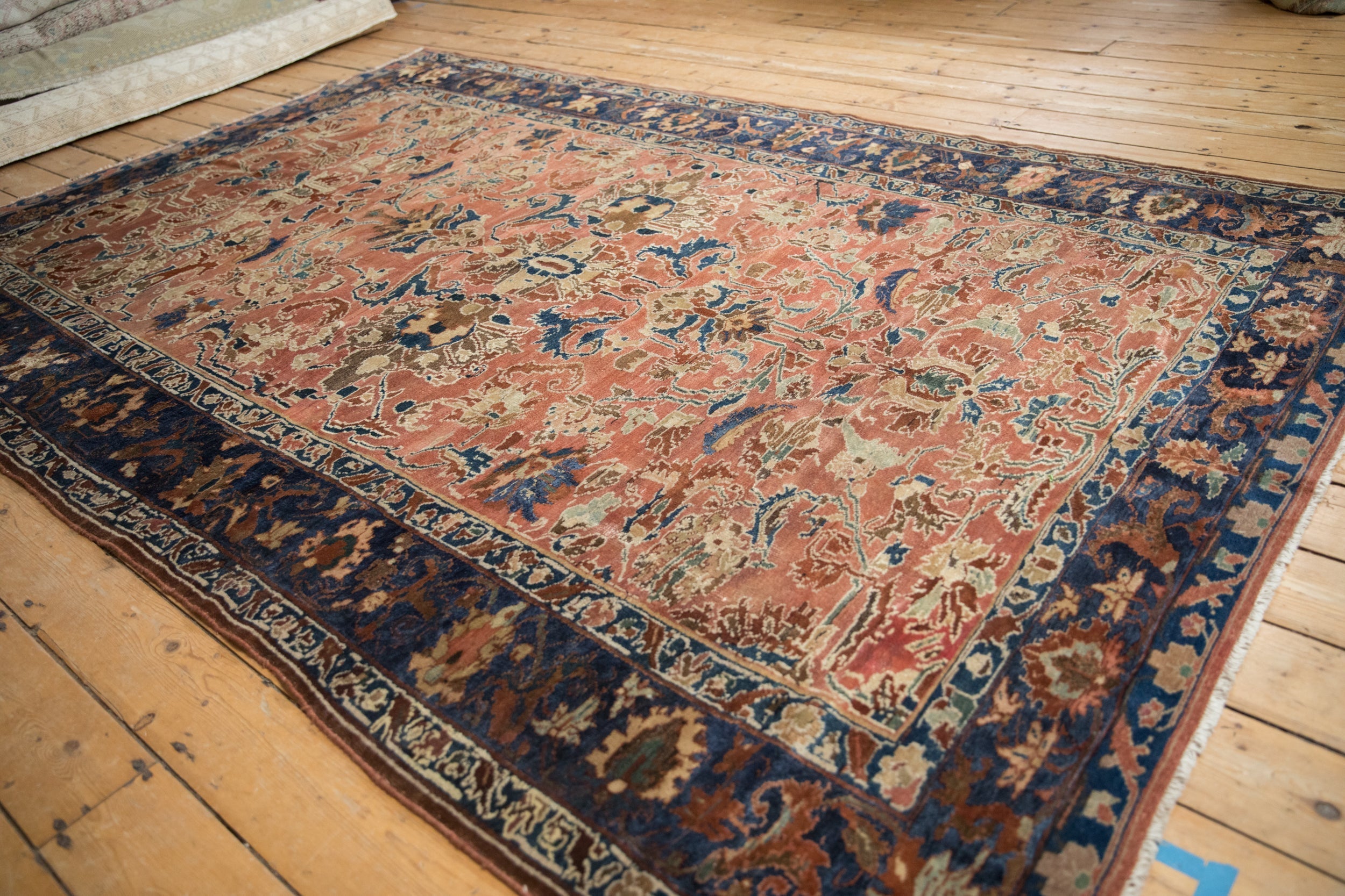 6x9.5 Antique Fine Distressed Lilihan Carpet by Old New House® - product image 4 for Resin Society