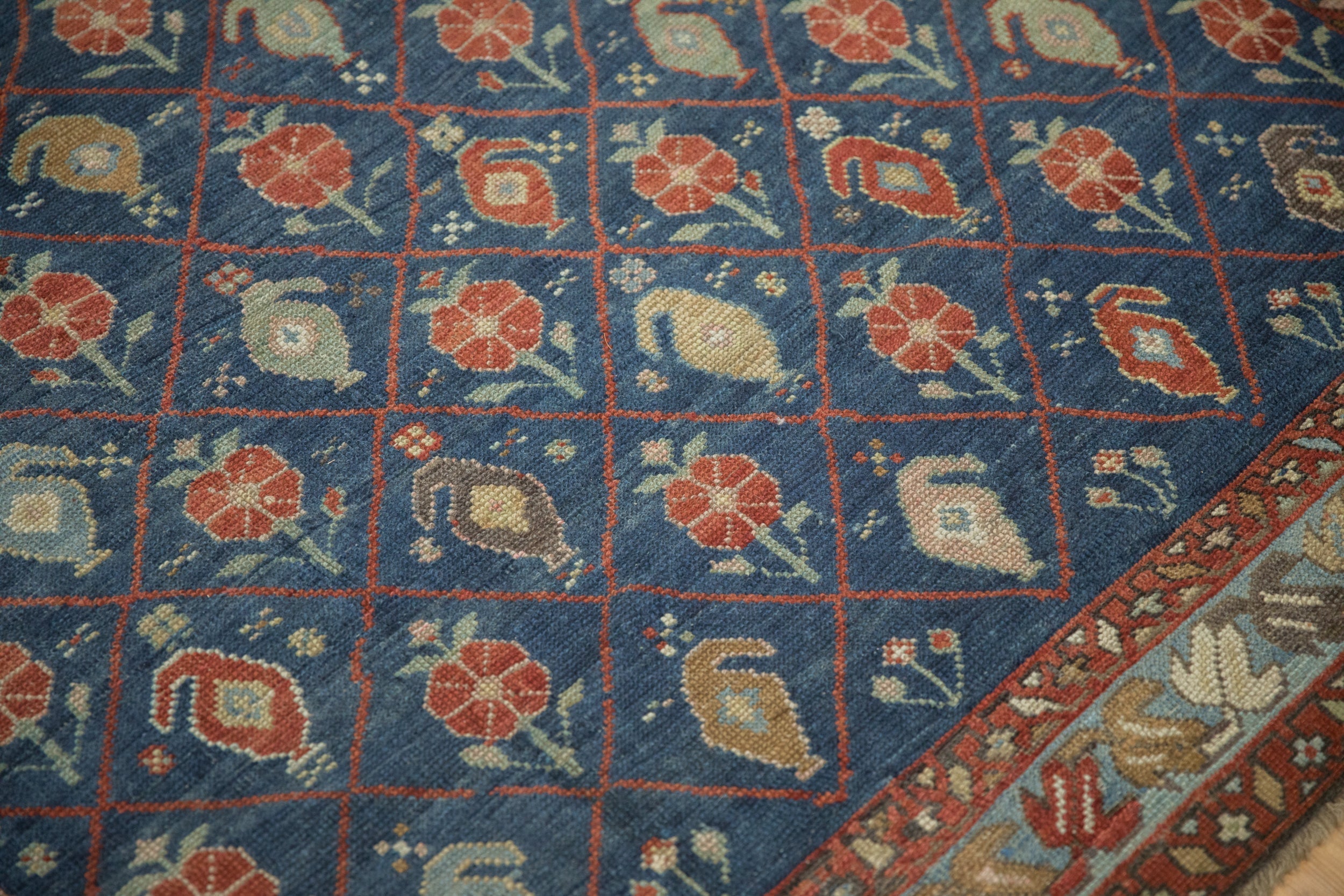 6.5x10.5 Antique Distressed Kurdish Carpet by Old New House® - product image 6 for Resin Society