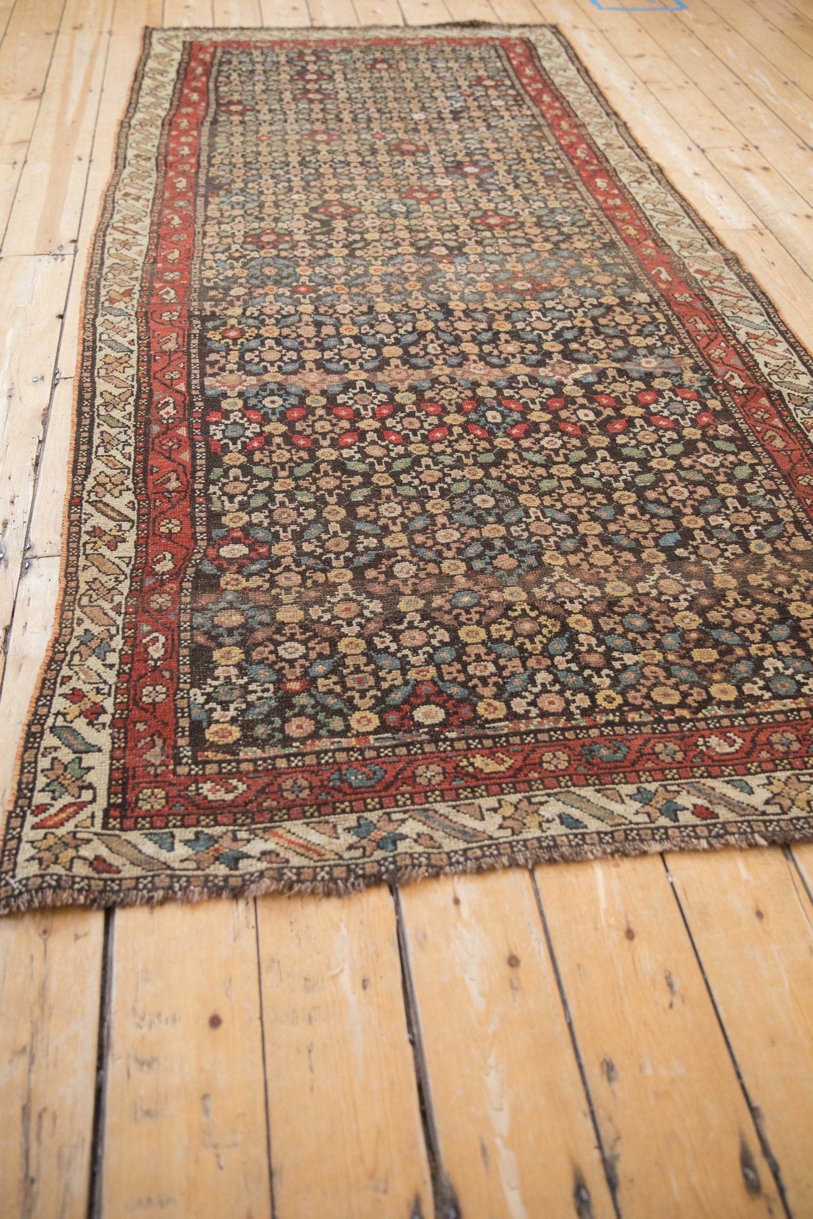 4x8.5 Antique Qashqai Rug Runner by Old New House® - product image 8 for Resin Society